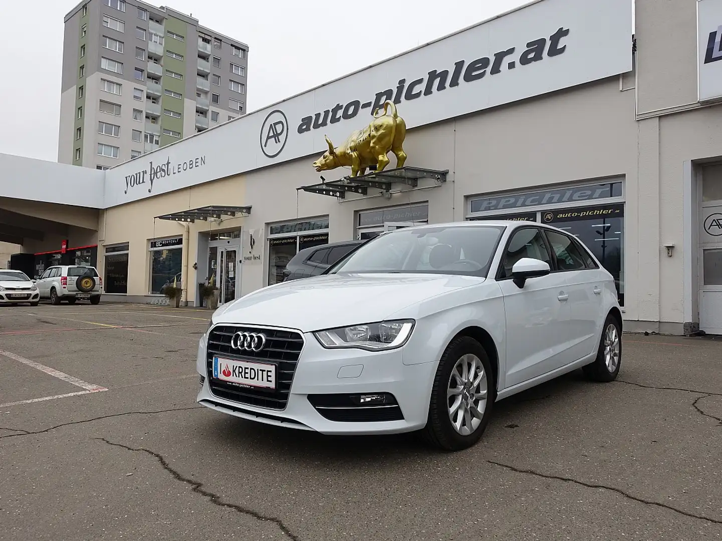Audi A3 SB Start 1,6 TDI DPF Weiß - 1