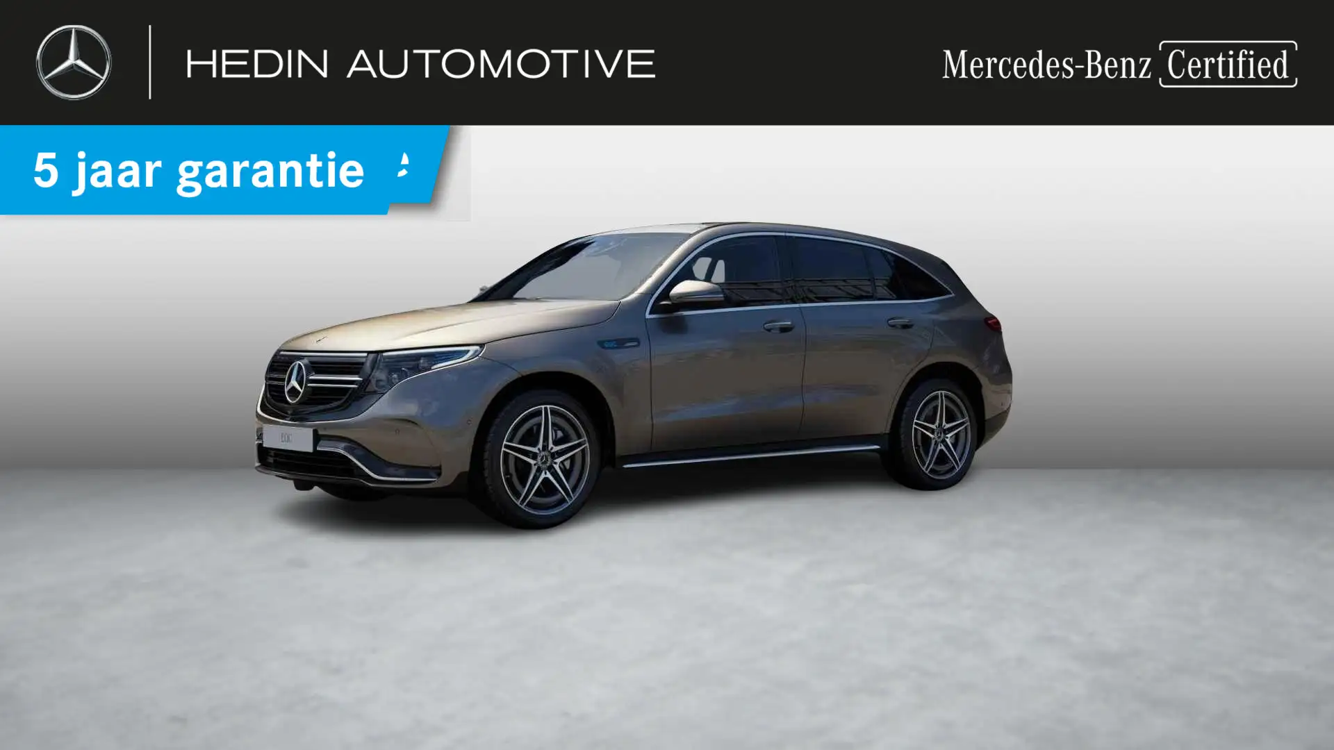 Mercedes-Benz EQC 400 4MATIC AMG Line | Panoramisch Dak | Head-Up Displa Argent - 1