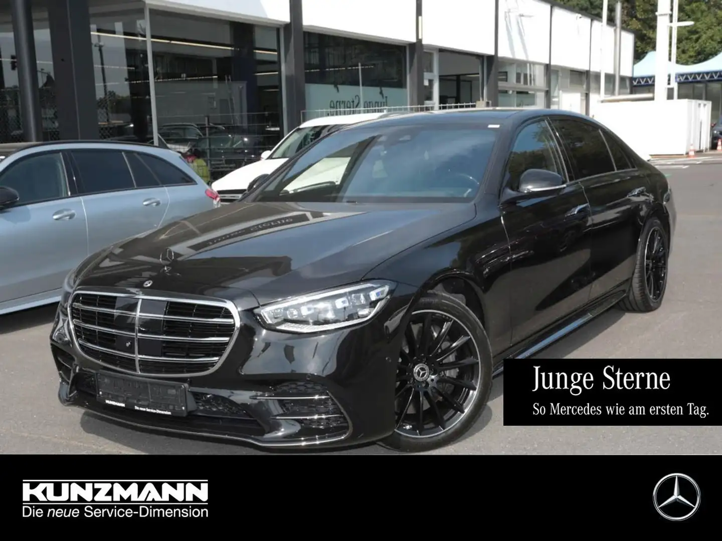 Mercedes-Benz S 450 e Limousine lang AMG Night Panorama 360° Schwarz - 1