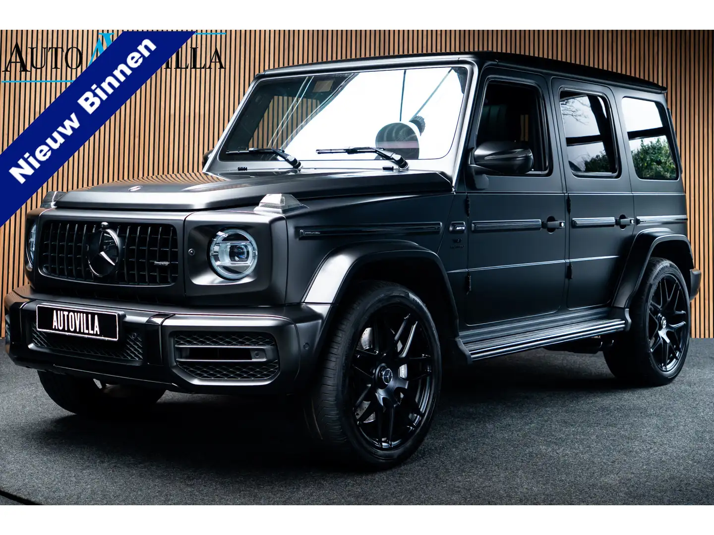 Mercedes-Benz G 63 Navi Burmester Leer 360 Camera PTS Open dak Mas Schwarz - 1