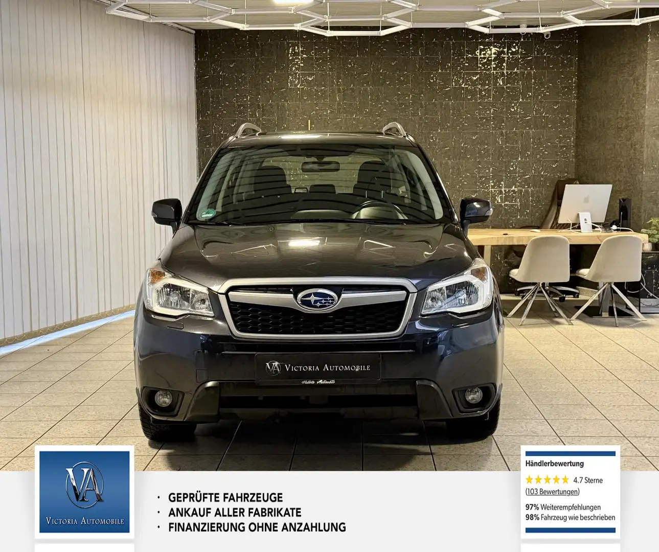 Subaru Forester Exclusive 3 Hand. Panorama. Rückfahrkamera, Servic Grau - 2