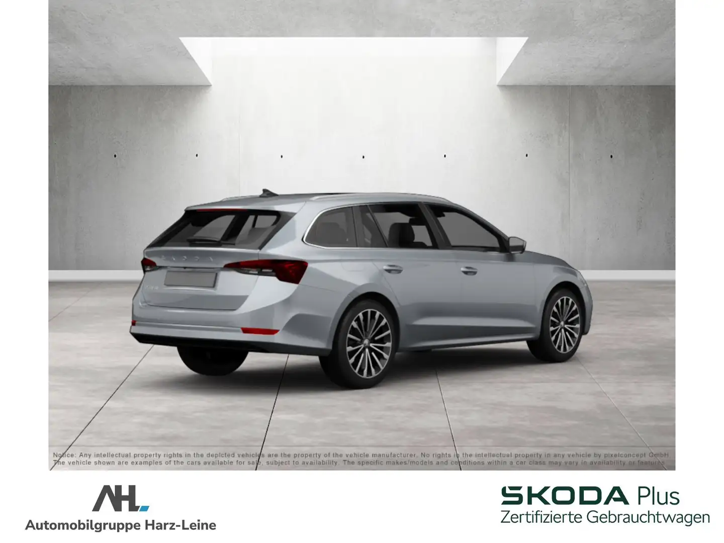 Skoda Octavia Combi 1.4 TSI iV Style DSG LED Navi Pano RFK Silber - 2