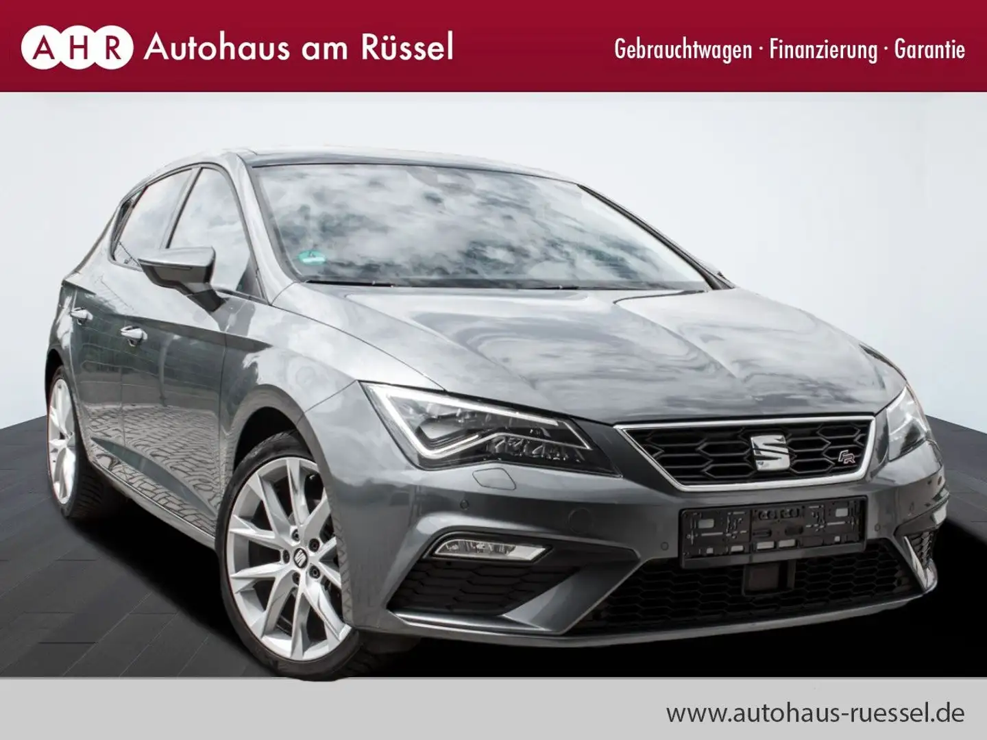 SEAT Leon FR 1.4 TSI *Panorama*Navi*FullLink*Kessy* Gris - 1