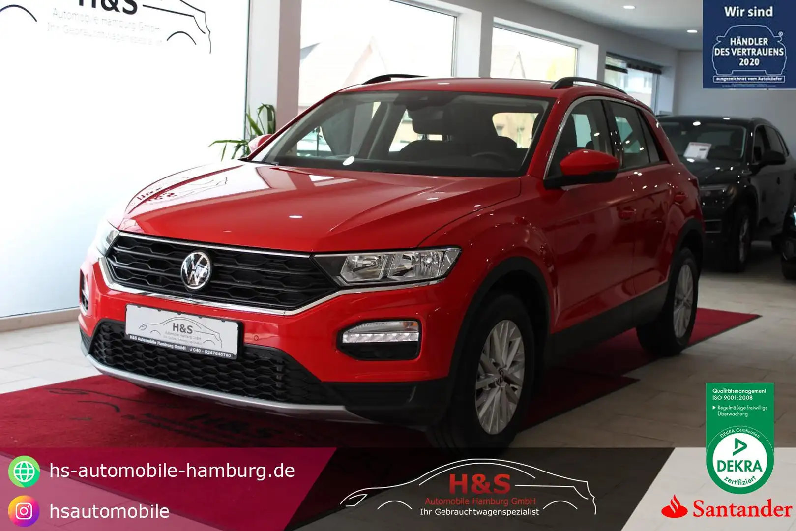 Volkswagen T-Roc 1.5 TSI Style Carplay-NAVI*PDC*Sitzheizung Rojo - 1