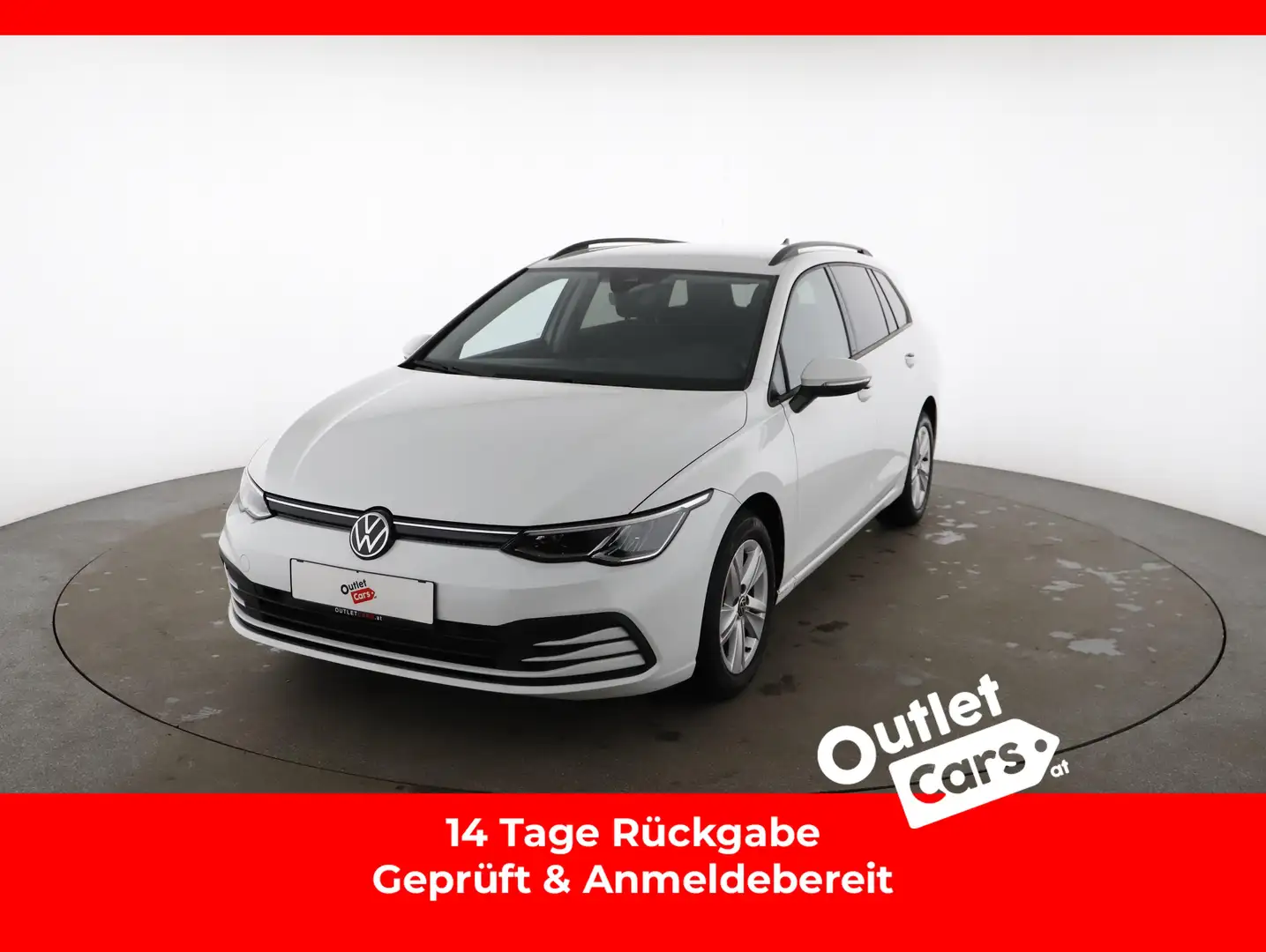 Volkswagen Golf Variant Life TSI LENKRADHZG+CARPLAY+LED+PDC Weiß - 1