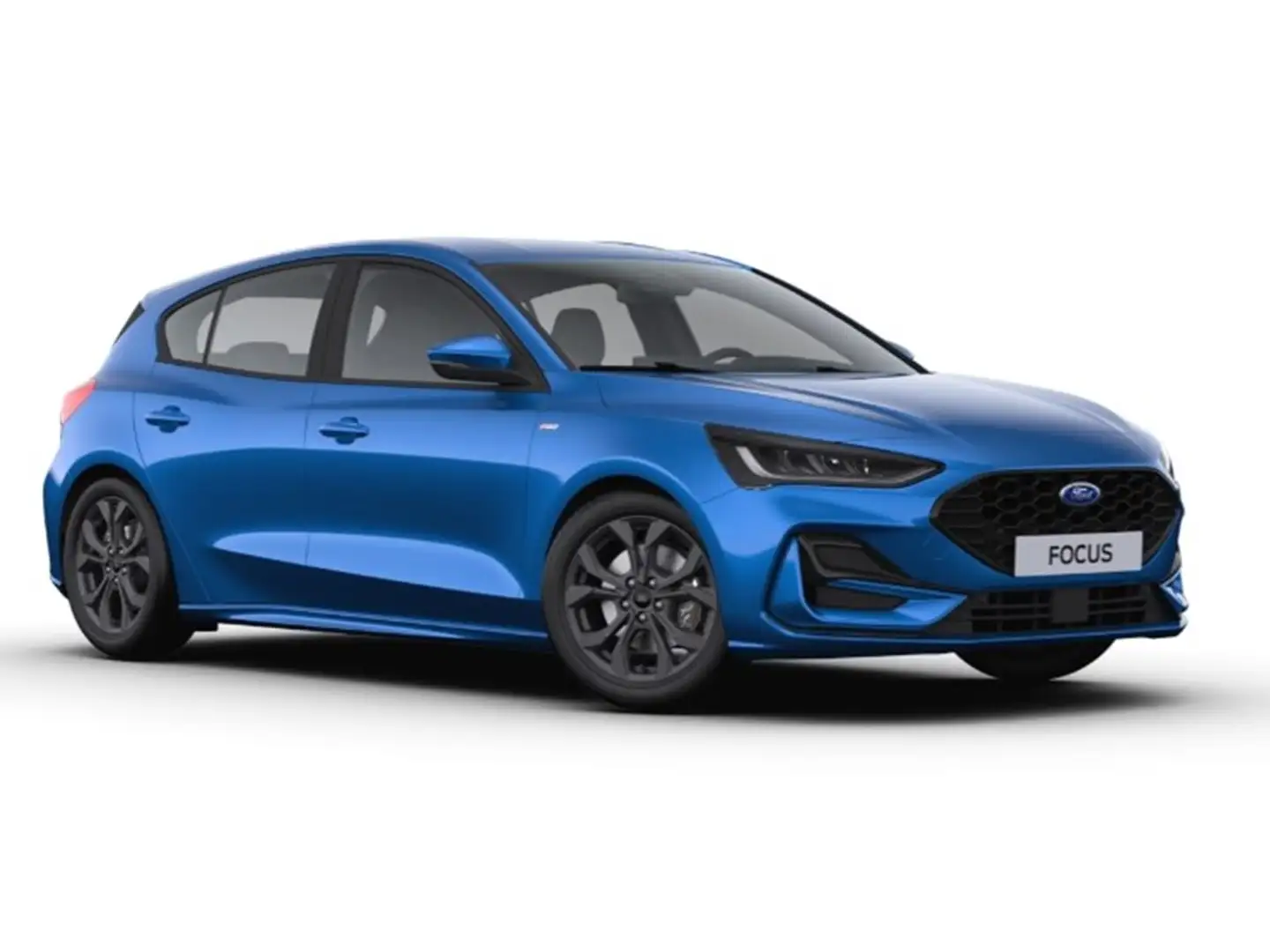 Ford Focus EcoBoost mHEV ST-Line Blauw - 1