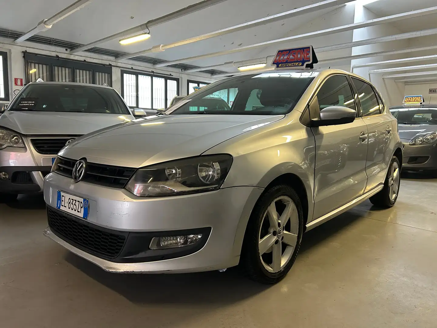 Volkswagen Polo Polo V automatica 5p 1.4 Highline neopatentati Argento - 1