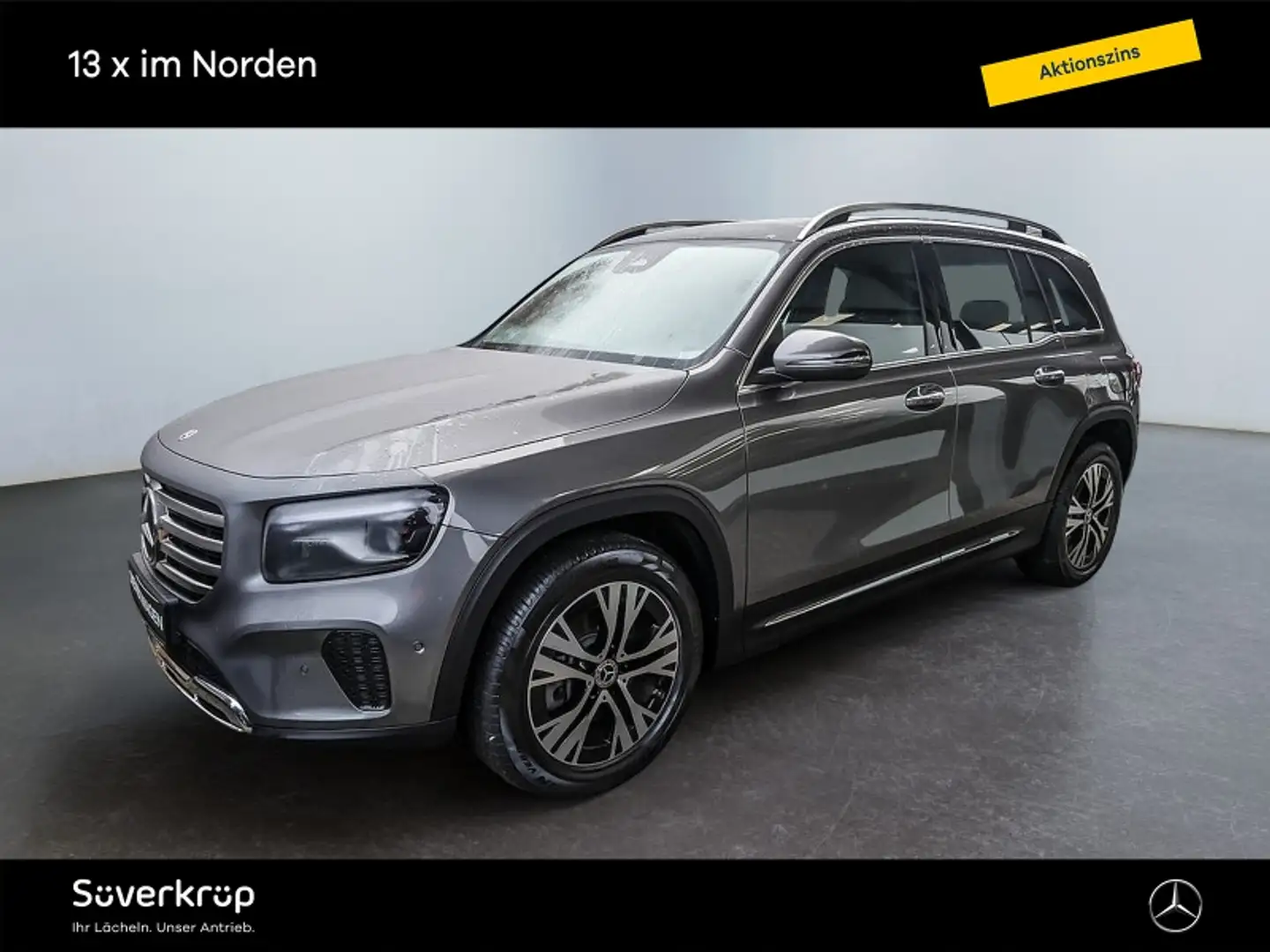 Mercedes-Benz GLB 200 d PROGRESSIVE MULTI AHK DISTR KAMERA PDC Grau - 1