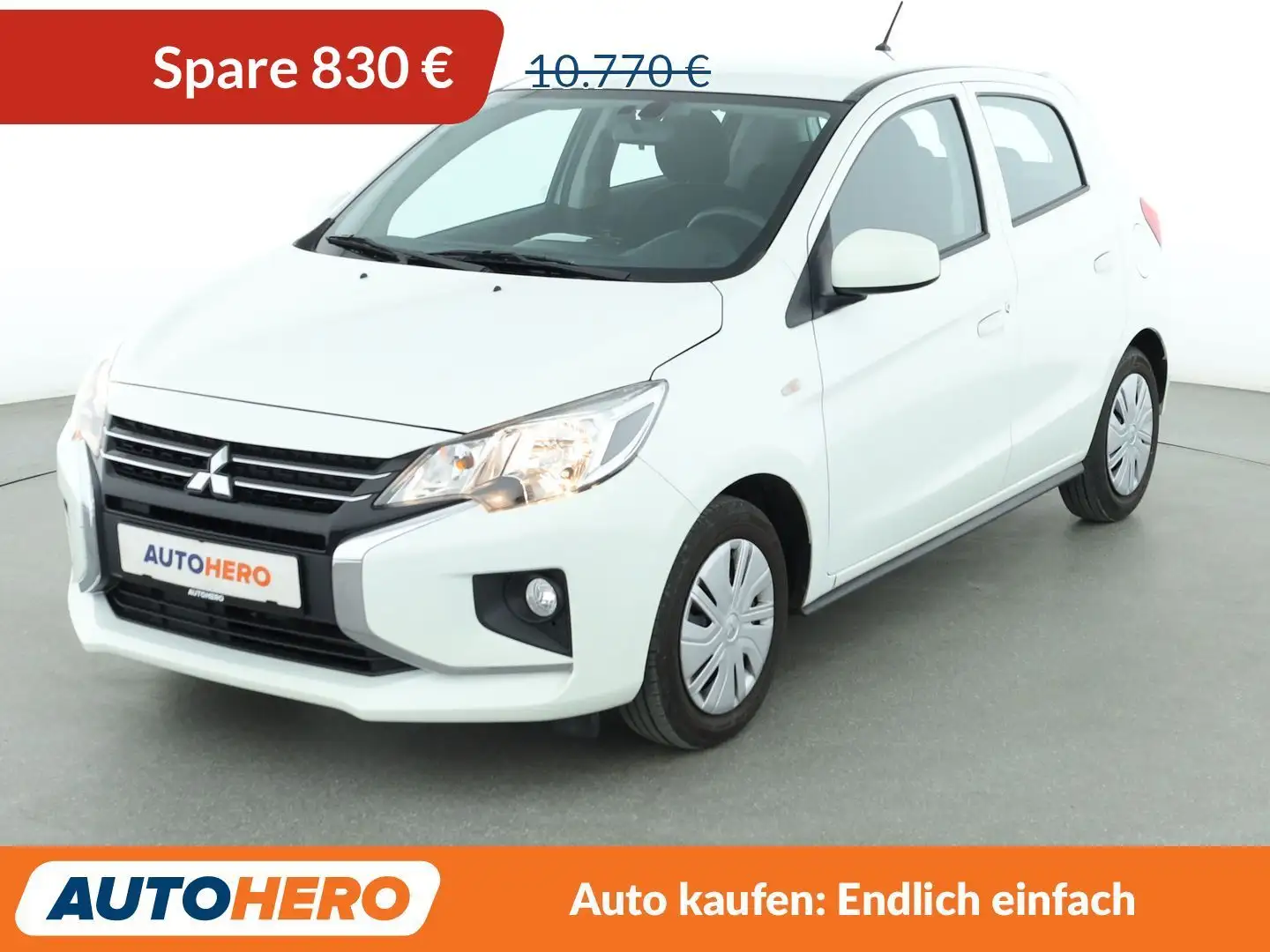 Mitsubishi Space Star 1.2 Spirit*KLIMA*GARANTIE* Weiß - 1