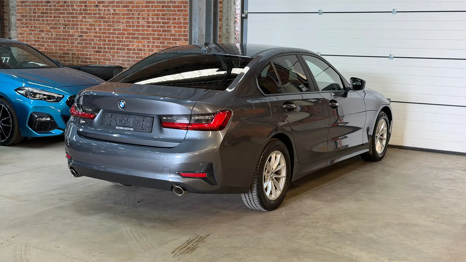 BMW 316 dA Automaat EURO 6d 89.000km 2021 Garantie Grigio - 2