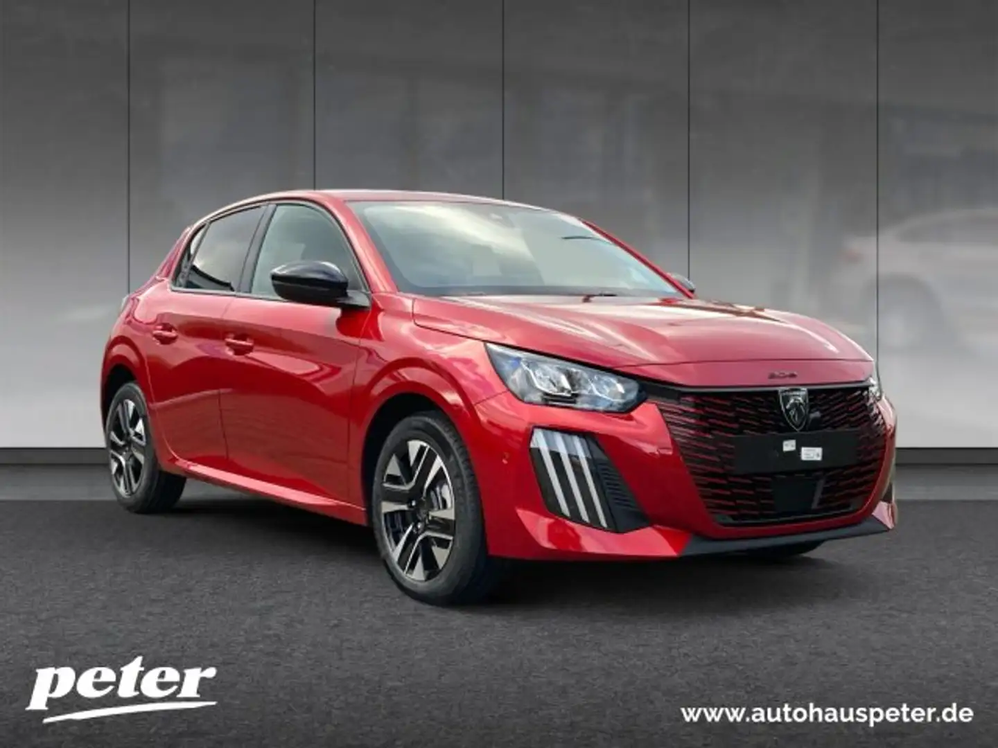 Peugeot 208 208 Allure Hybrid 100 SHZ+Navi+360 Kamera+EPH+ Rot - 2