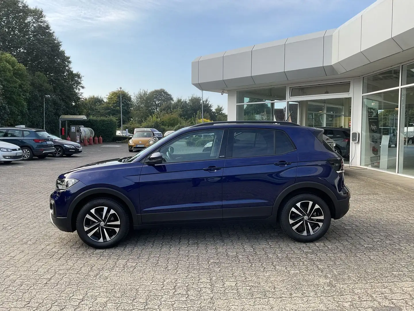 Volkswagen T-Cross United 1.0 TSI PDC ACC Navi Klima Sitzhz Blau - 2
