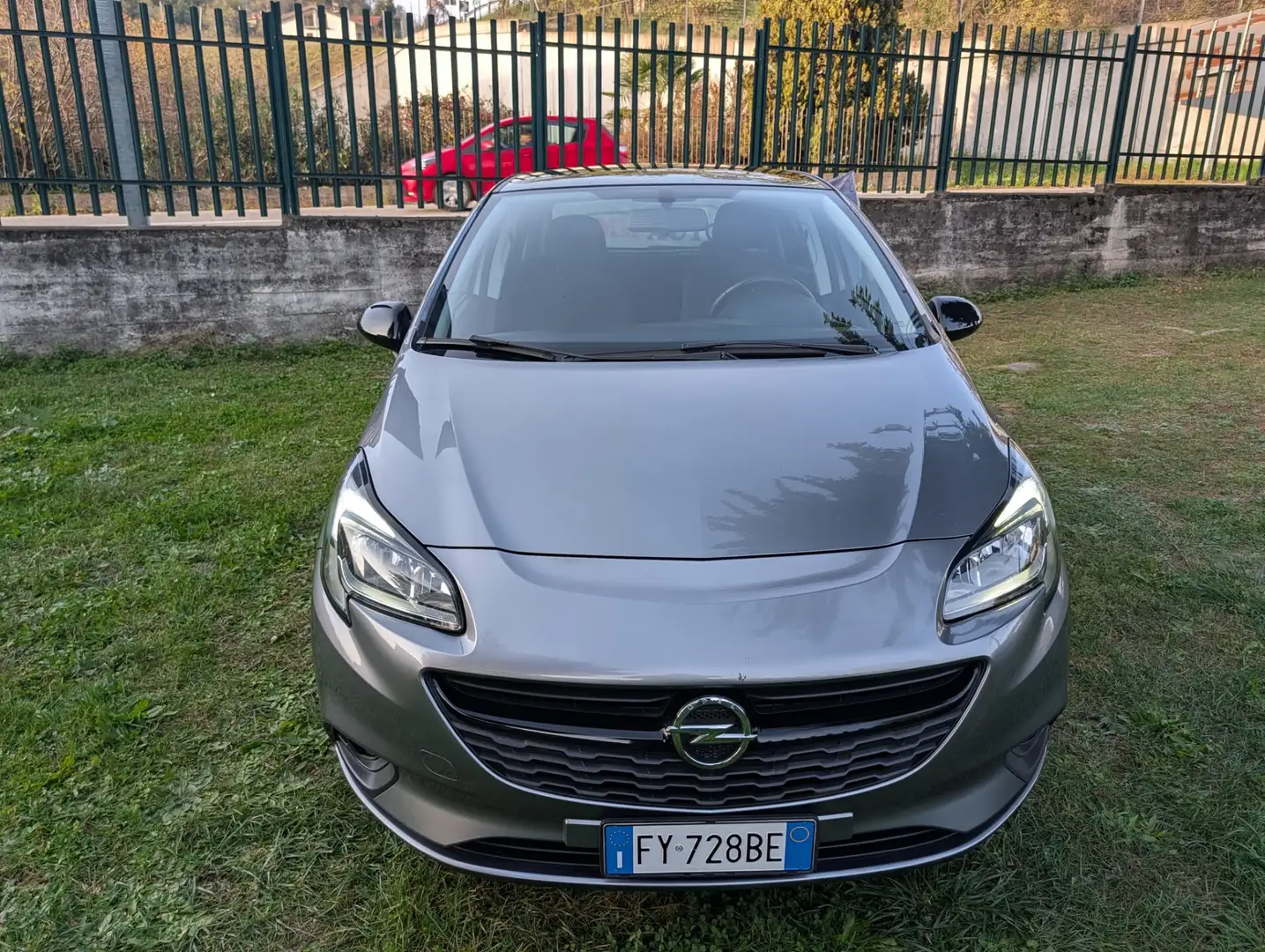 Opel Corsa Corsa 1.4 90CV GPL Tech 5 porte 120 Anniversary UN Grijs - 2