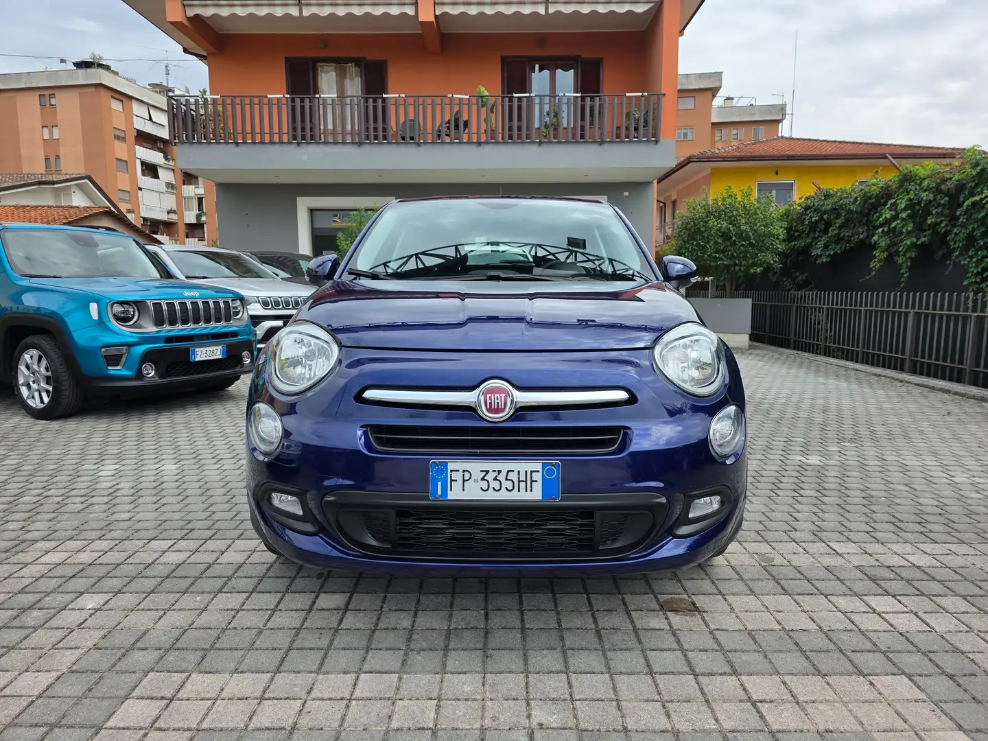 Fiat 500X 500 X 2015 1.3 mjt Pop 4x2 95cv my17 Azul - 1