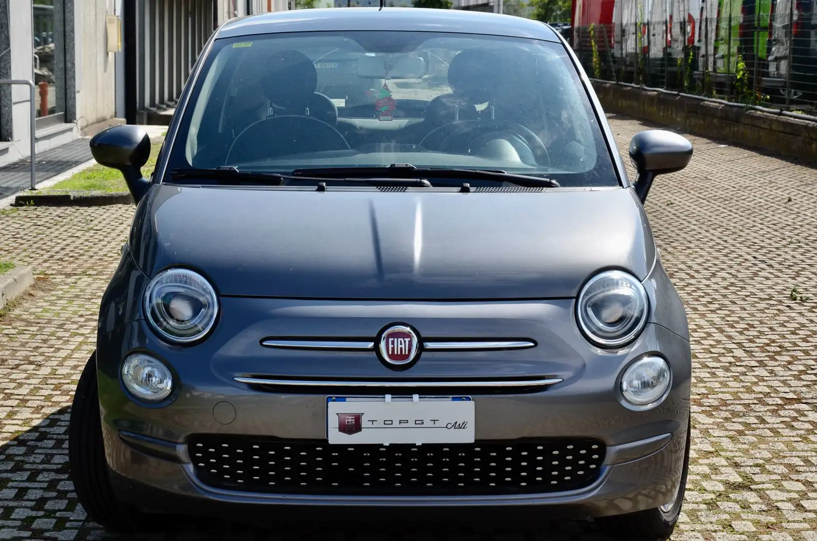 Fiat 500 500 1.2 Lounge 69cv SERVICE FIAT, PREZZO REALE Grigio - 2