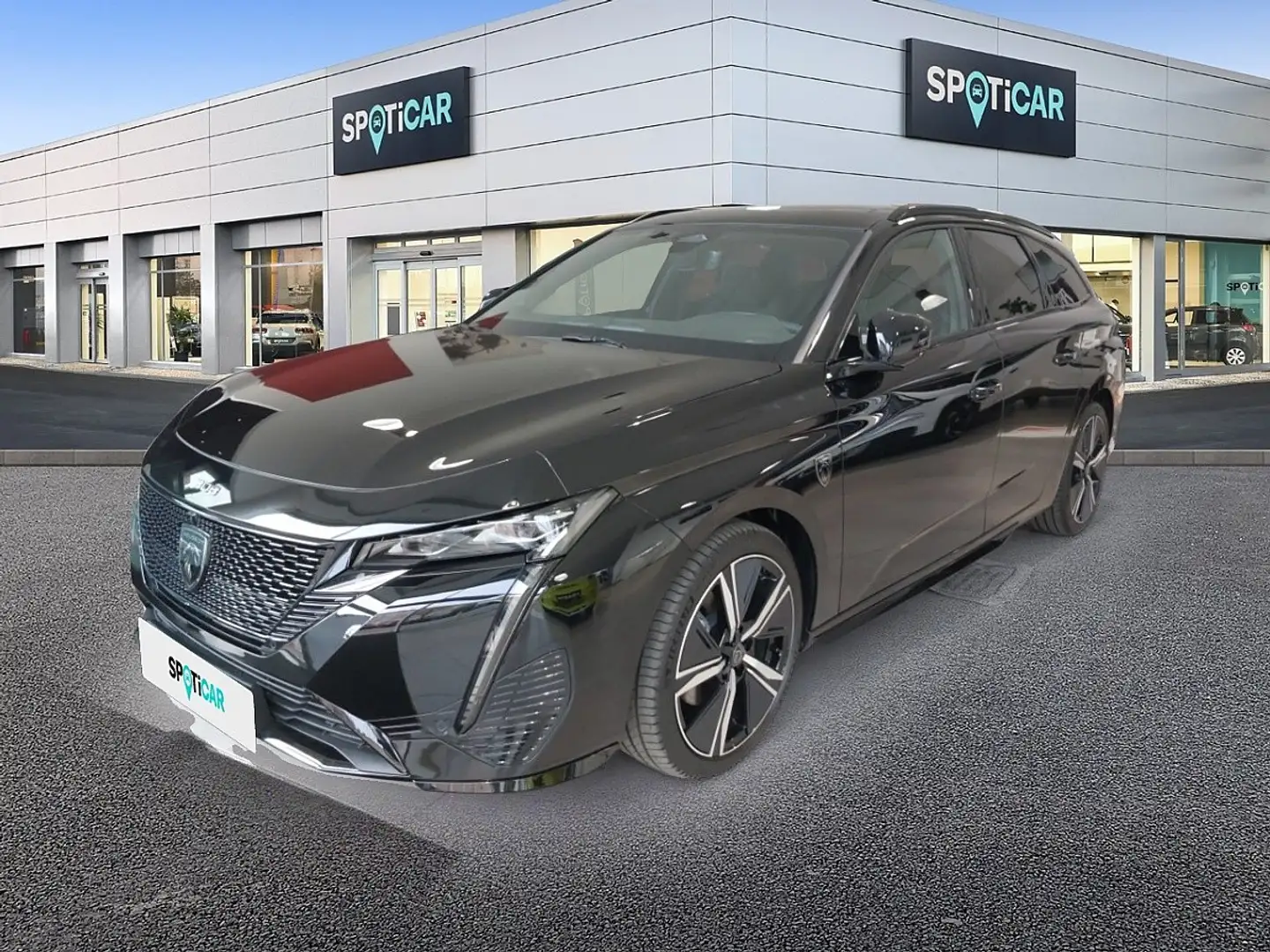 Peugeot 308 SW Hybrid 145 e-DSC6 GT Schwarz - 1