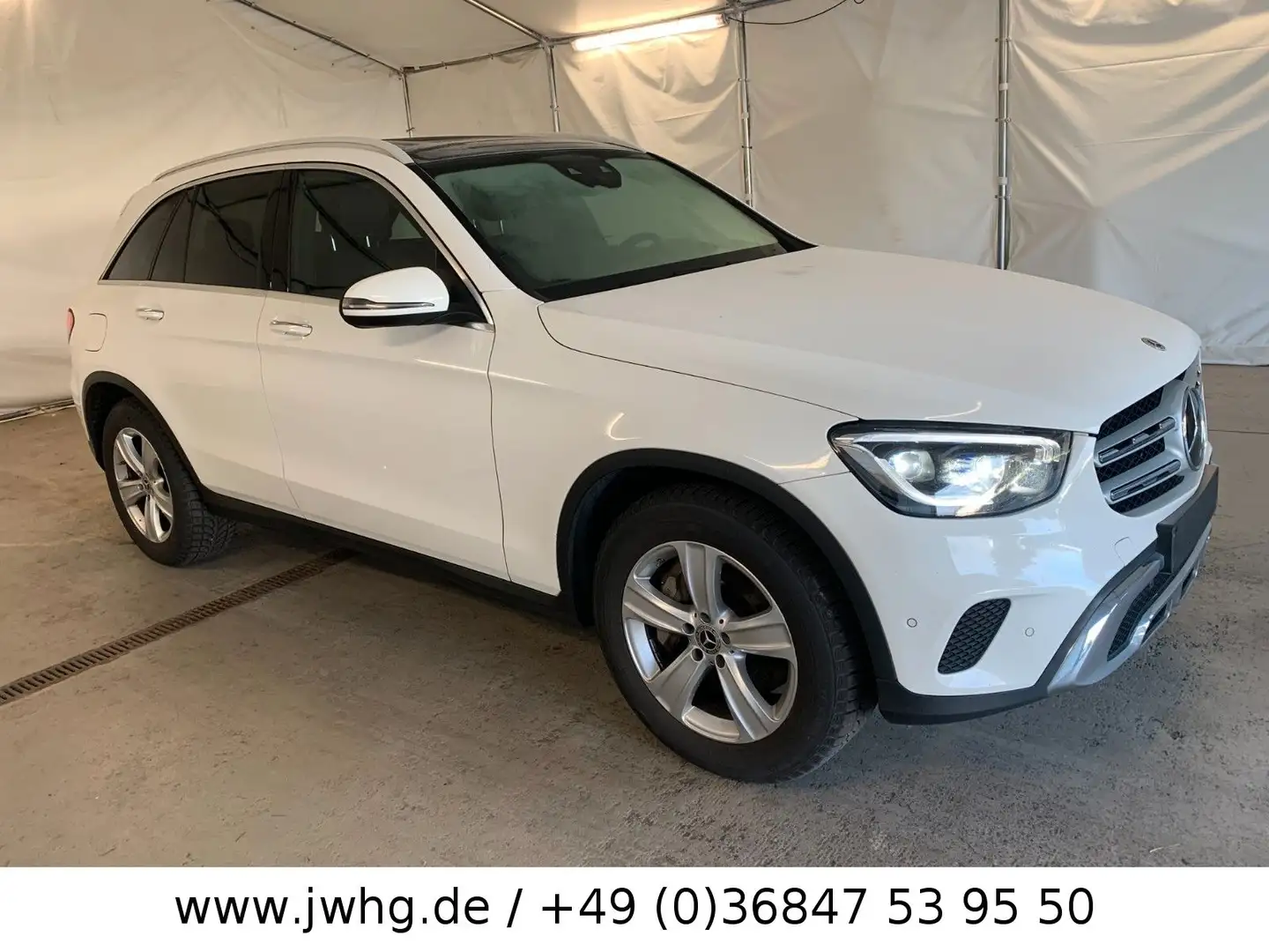 Mercedes-Benz GLC 220 d 4M Multibeam 20"Pano VirtCockp FahrAs+ Blanc - 2