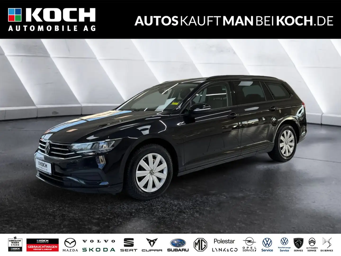 Volkswagen Passat Variant 2.0 TDI Conceptline AHK SHZ LED NAV Noir - 1