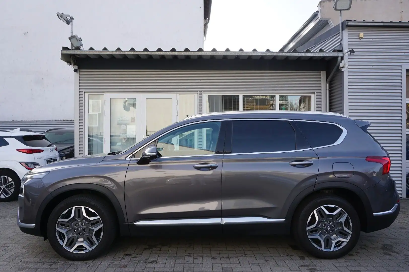 Hyundai SANTA FE Prime Plug-In 4WD 7Sitz 360 ACC KRELL Gris - 1