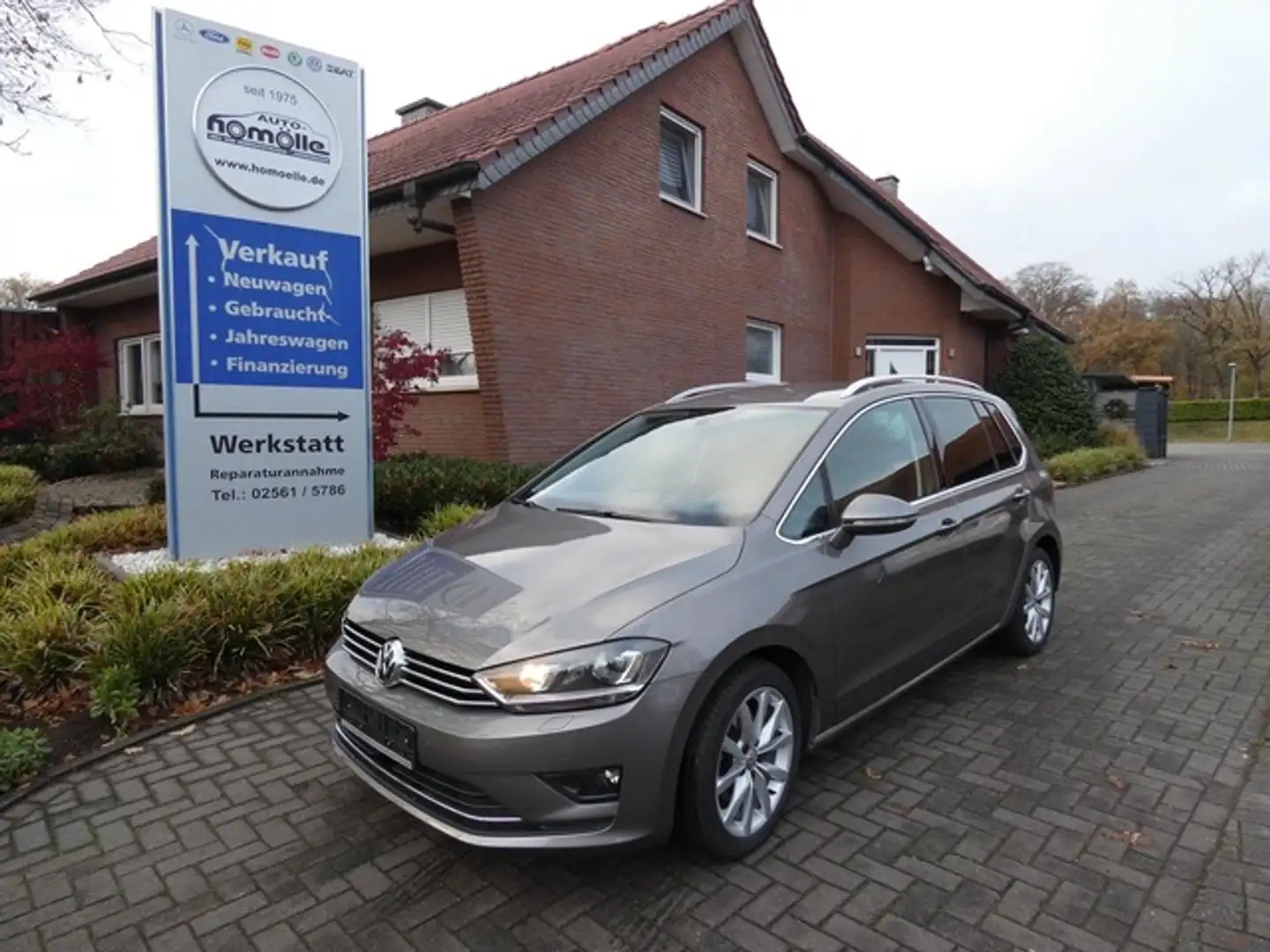Volkswagen Golf Sportsvan 1.4 TSI DSG BI-XEN NAVI LM ACC Grau - 1