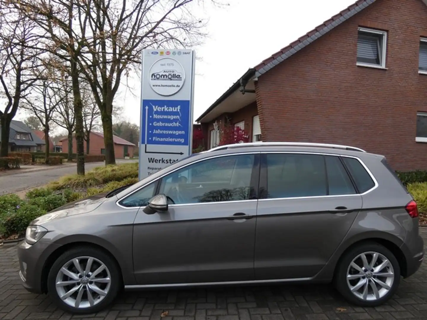 Volkswagen Golf Sportsvan 1.4 TSI DSG BI-XEN NAVI LM ACC Grau - 2