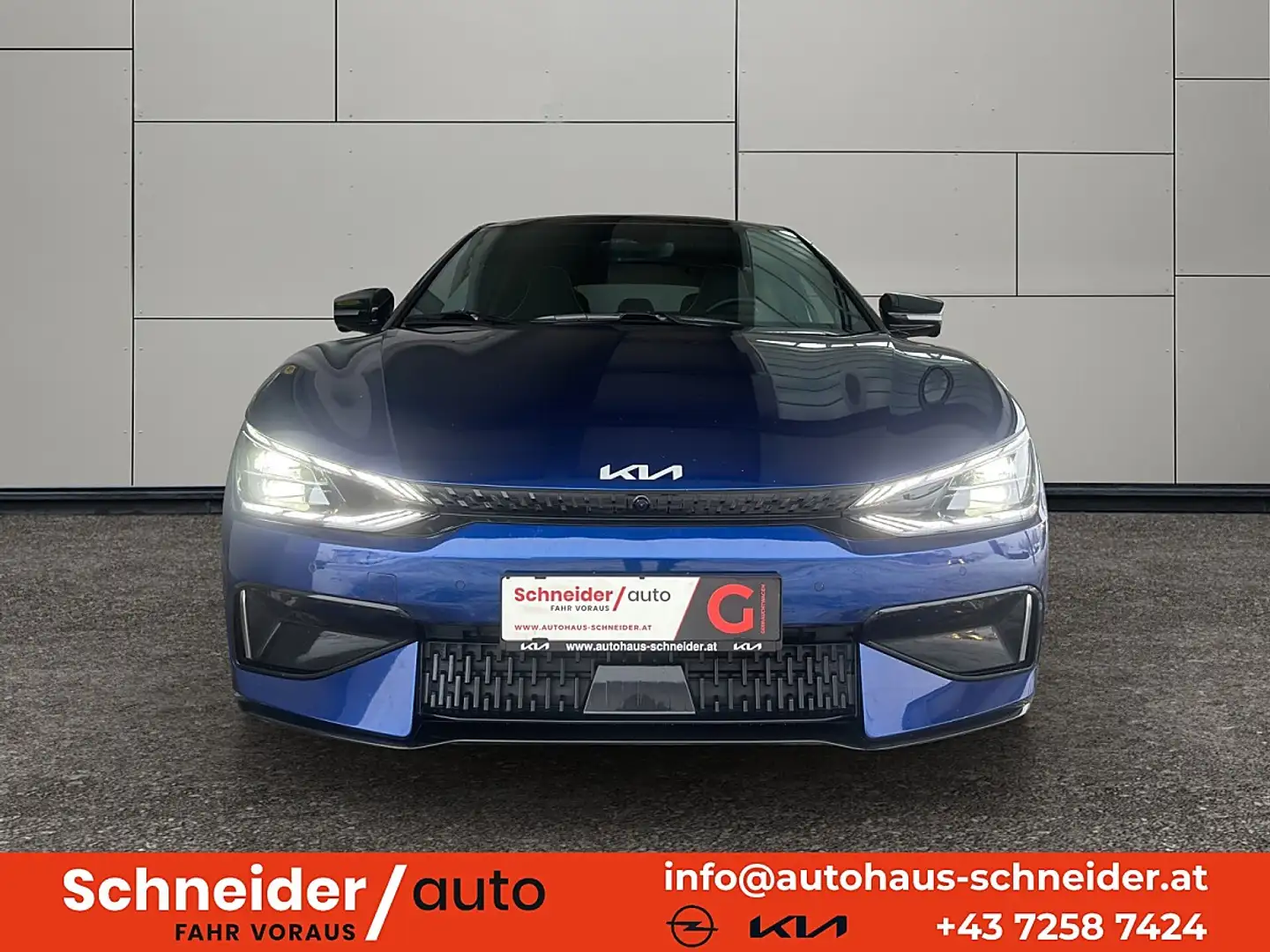 Kia EV6 AWD GT-Upgrade Aut. Blau - 2