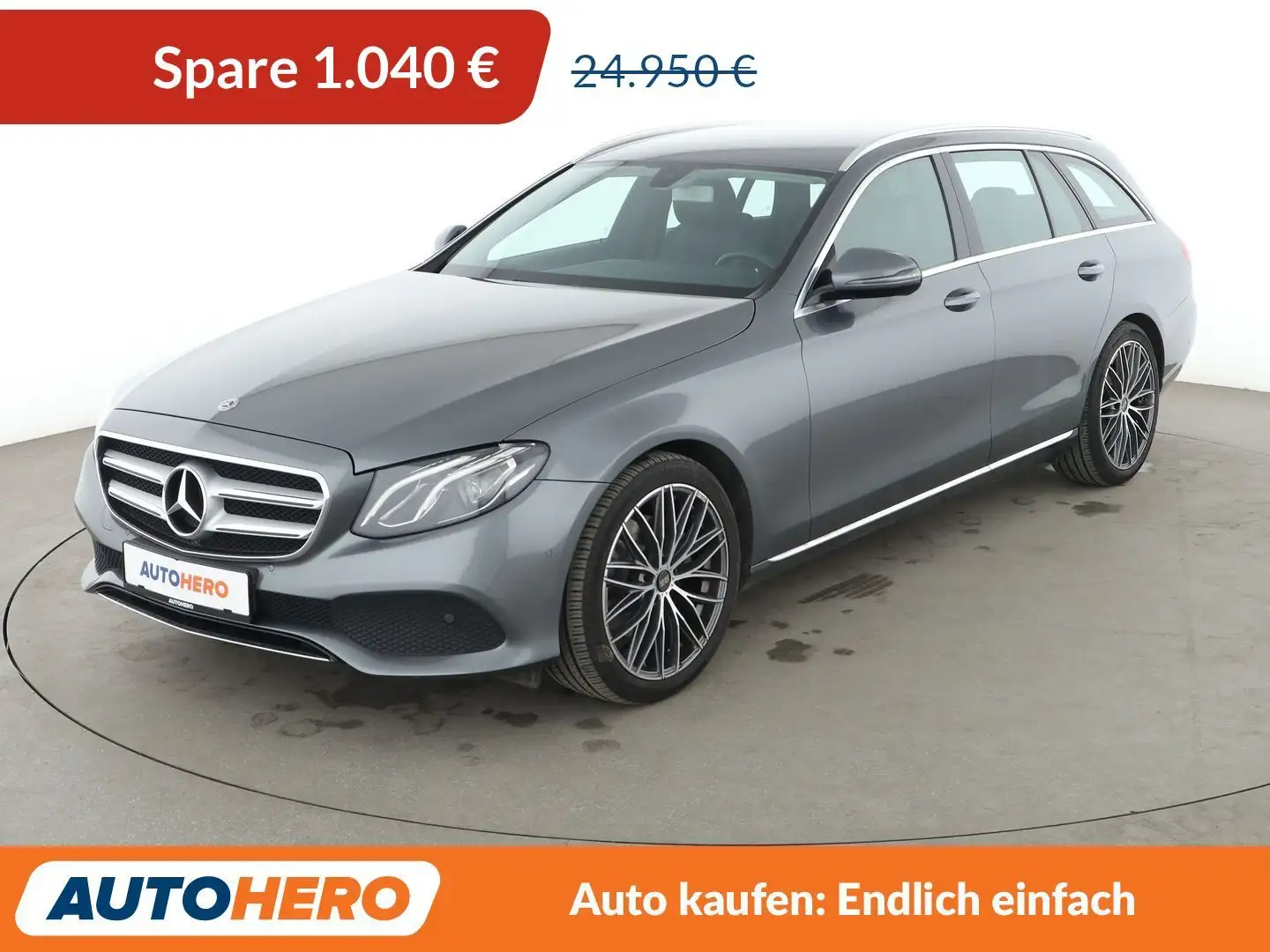Mercedes-Benz E 250 T Avantgarde Aut.*LED*NAVI*TEMPO*CAM*PDC*SHZ*KLIMA Grau - 1