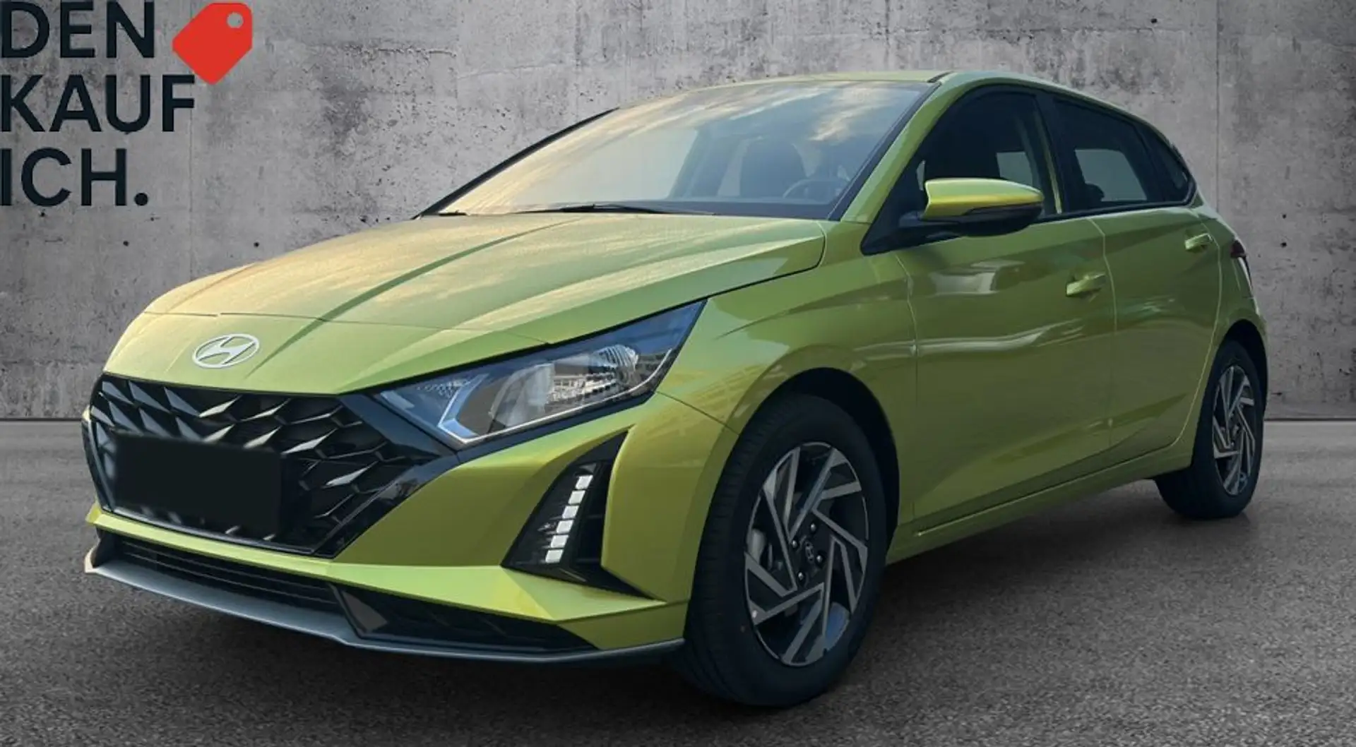 Hyundai i20 1.2i Aktion Select+ NAVI Kamera Klima Tempomat ... Gelb - 1