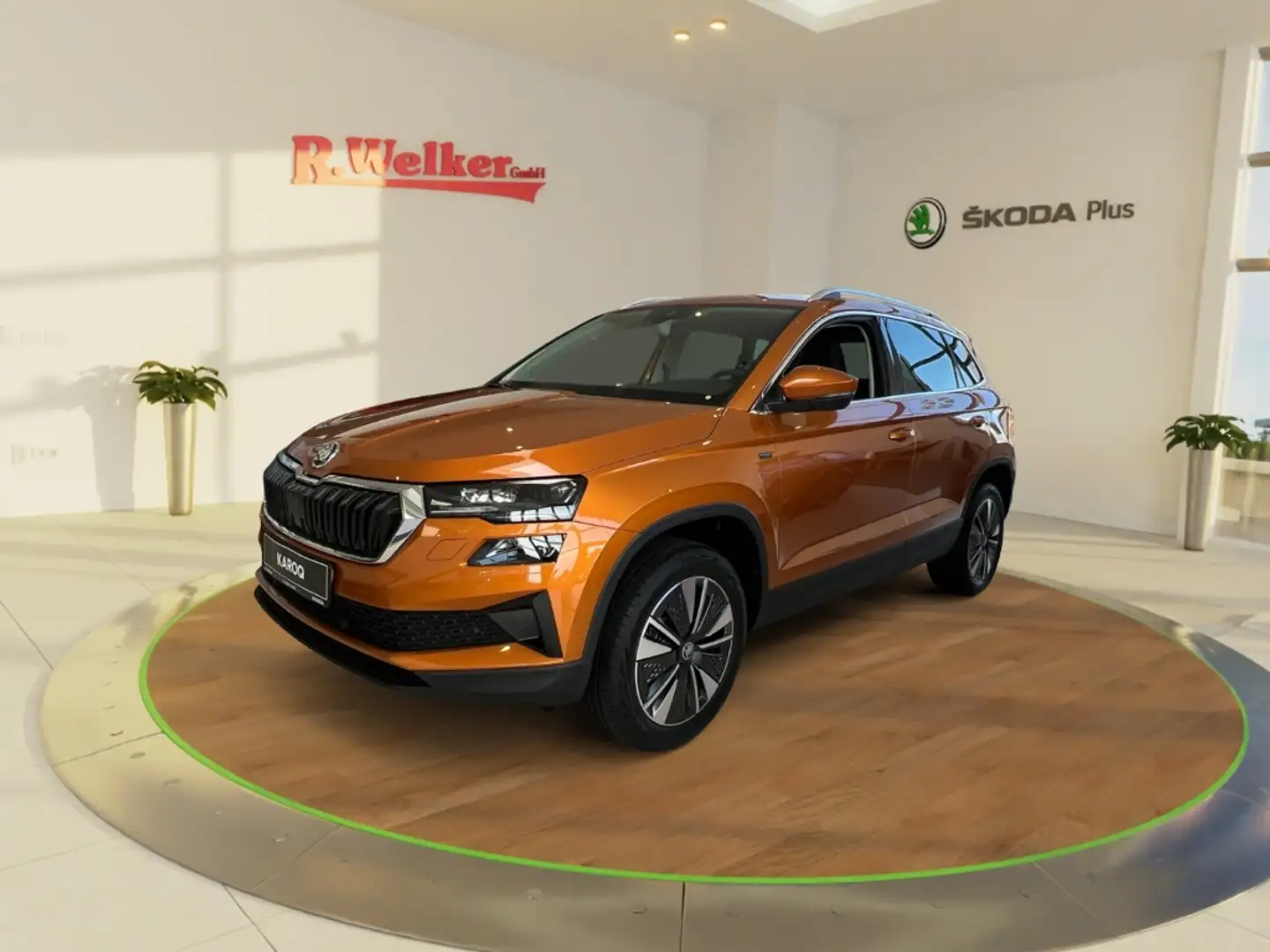 Skoda Karoq Tour 1.5 TSI ''AHK''Fahrassistenz Plus''Infotainme Oranje - 1