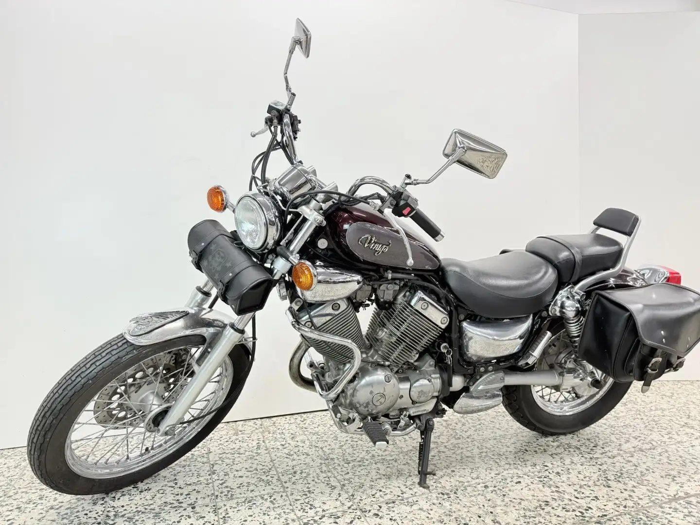 Yamaha Virago 535 Chopper Inspektion - NEU Schwarz - 2
