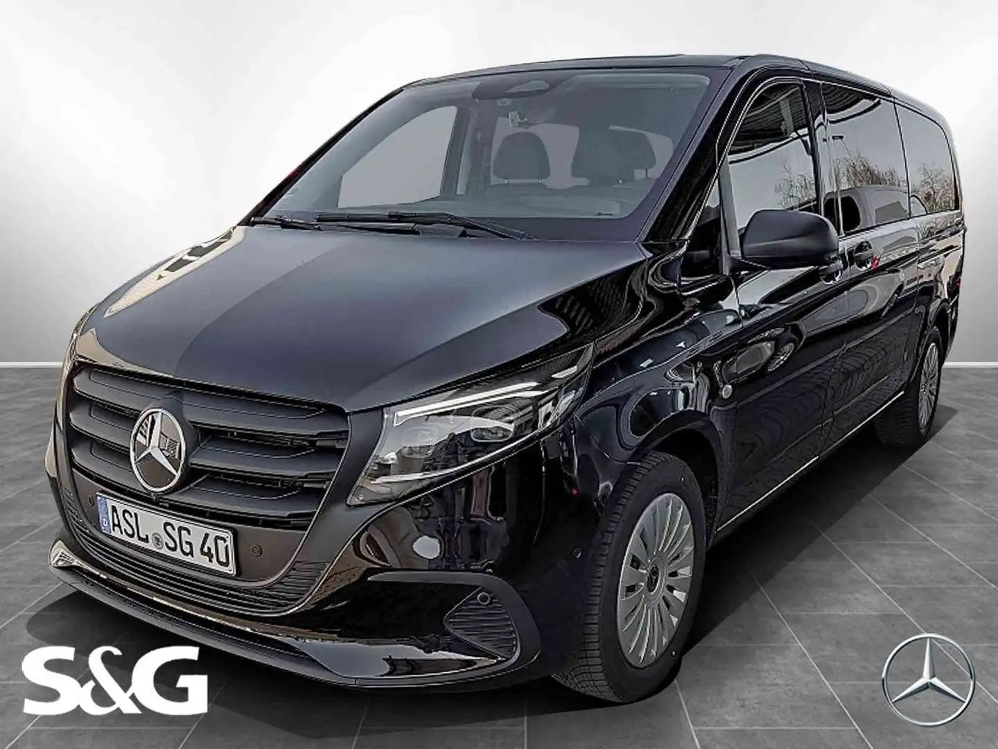 Mercedes-Benz Vito 116 CDI Tourer PRO extralang AHK+360°+M-LED Schwarz - 1
