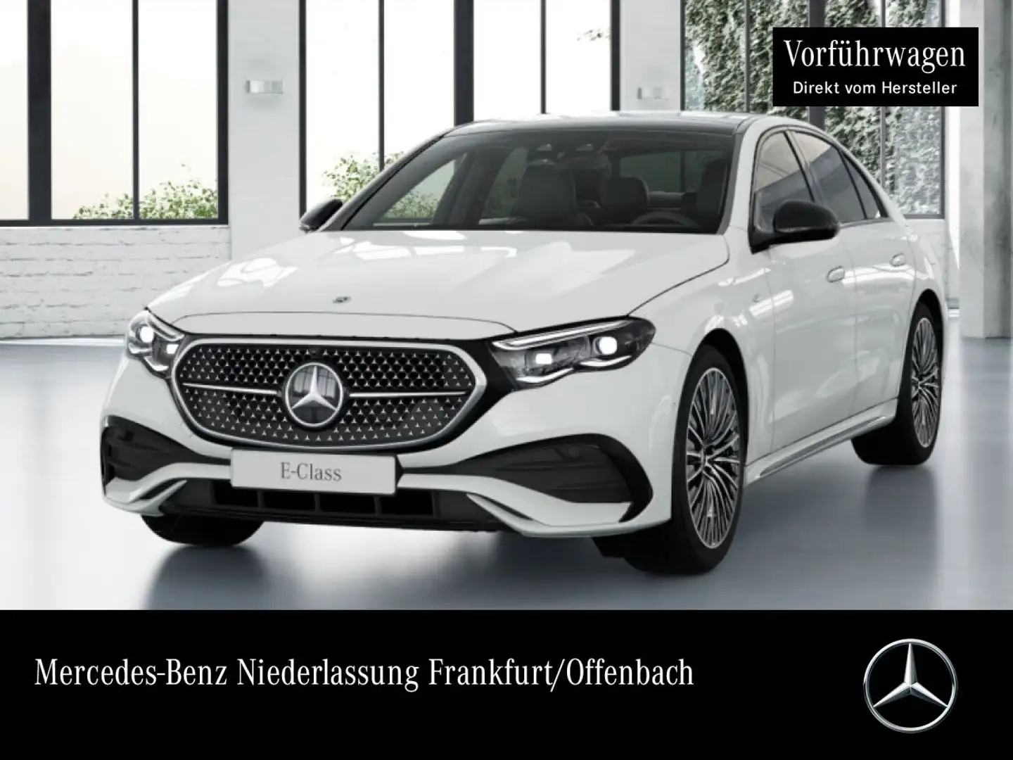 Mercedes-Benz E 300 e Hybrid Edition AMG-Line Fahrass 360° Pano Blanco - 1
