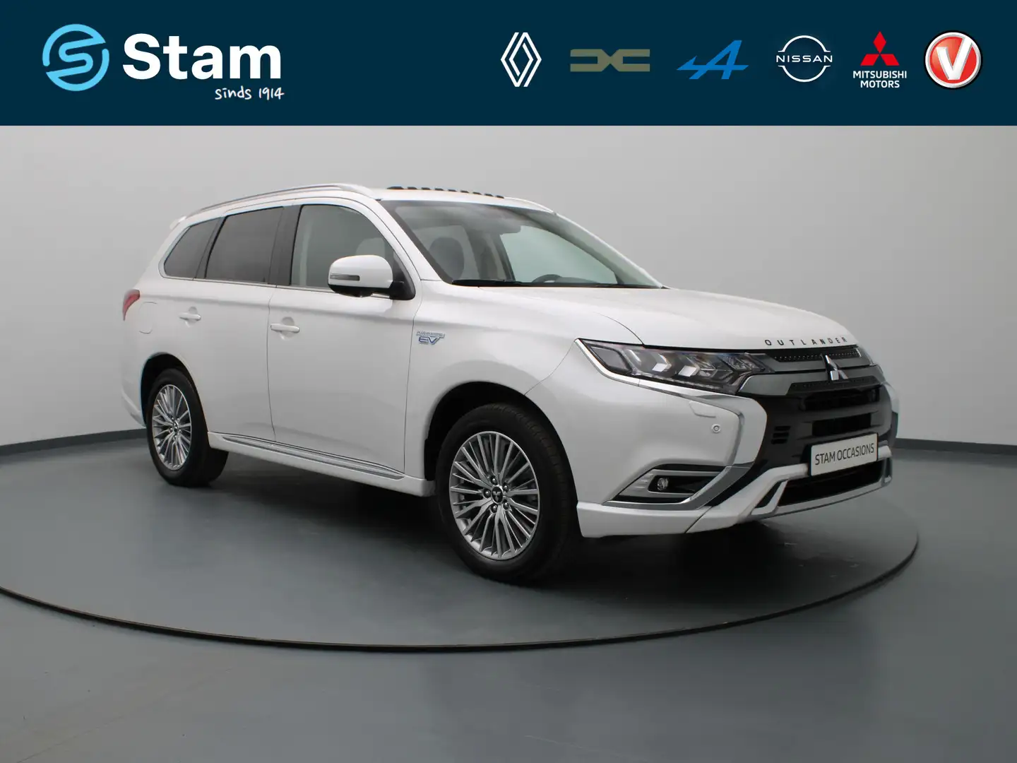 Mitsubishi Outlander PHEV Intense+ 225pk LPG-G3 360° Camera | Parkeerse Wit - 1