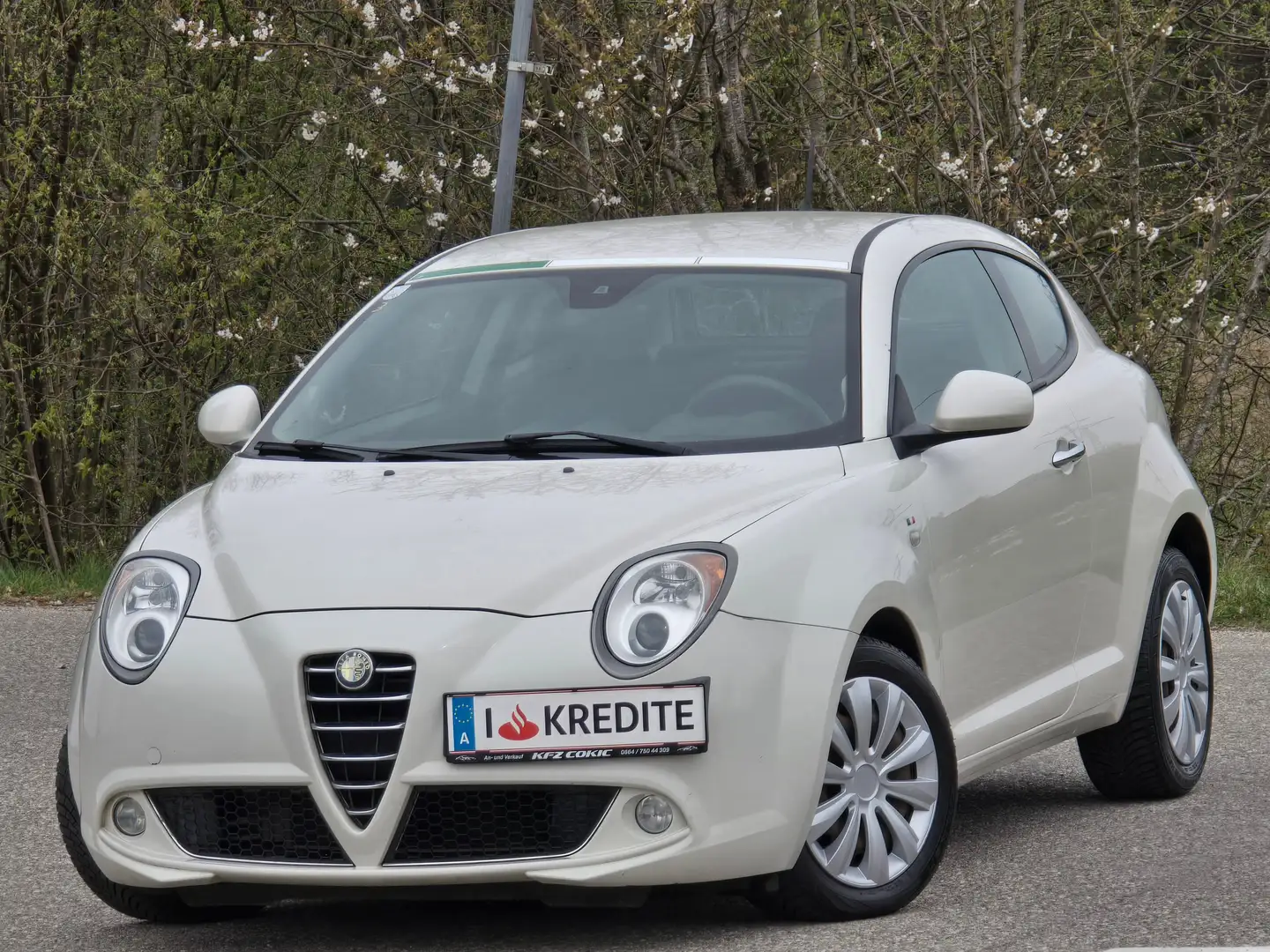 Alfa Romeo MiTo Top* Kredit* Klima* Pickerl Neu*Gepflegter Zustand Weiß - 1