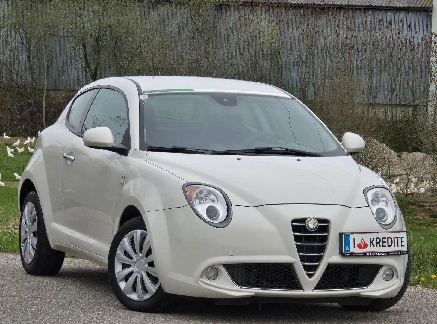 Alfa Romeo MiTo Top* Kredit* Klima* Pickerl Neu*Gepflegter Zustand Weiß - 2