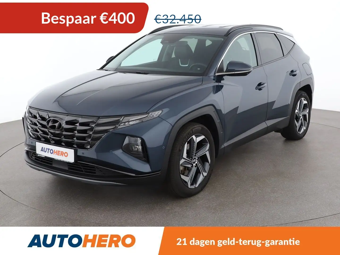 Hyundai TUCSON 1.6 T-GDI Plug-in Hybrid Prime 4WD Blauw - 1