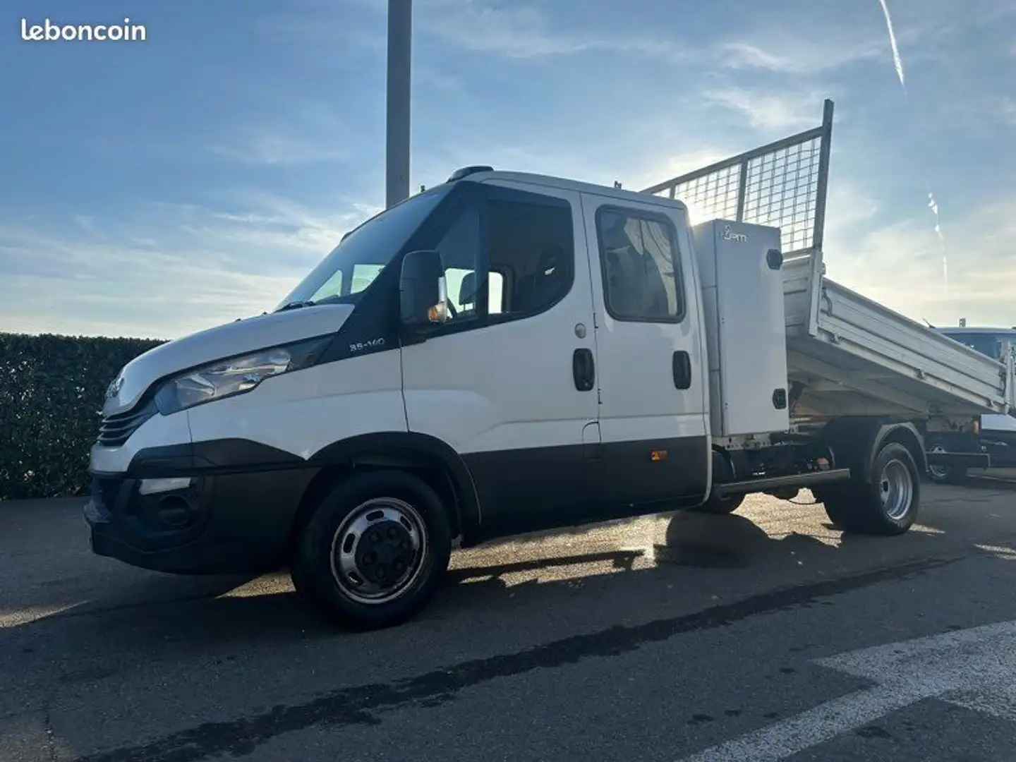 Iveco Daily 19990 ht double cabine benne coffre - 2