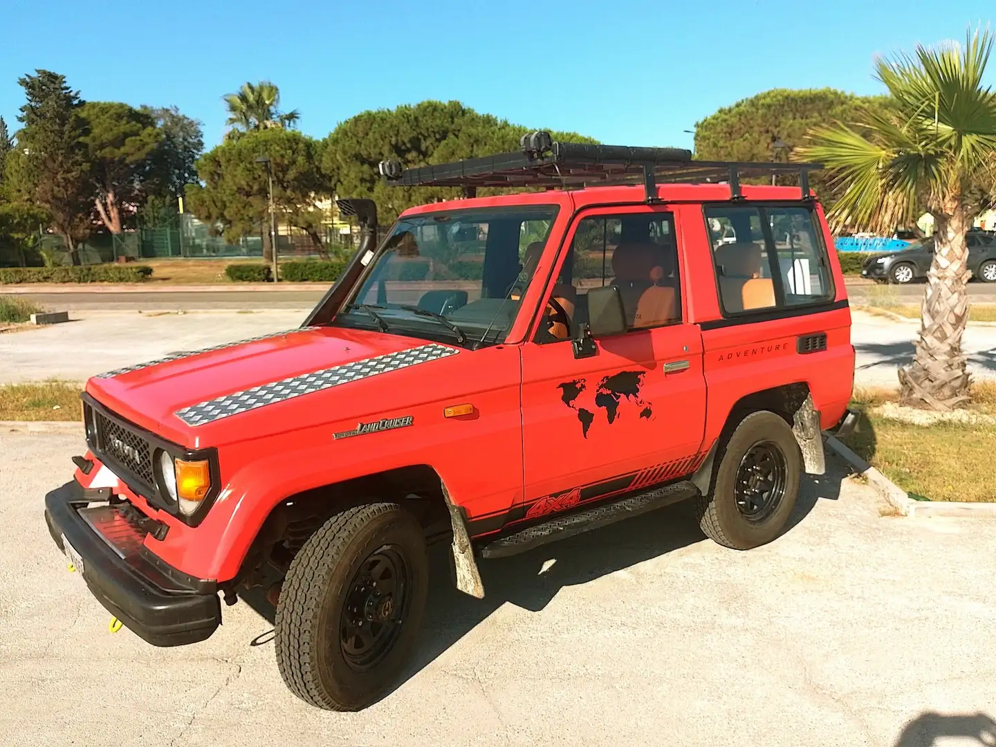 Toyota Land Cruiser Toyota Land Cruiser lj70 2LT 1988 Rouge - 2