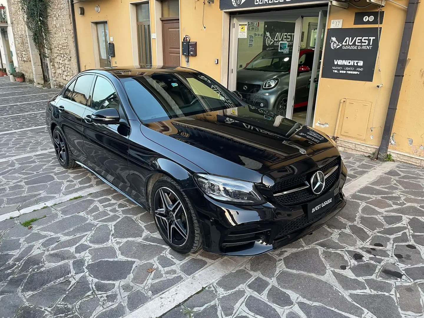 Mercedes-Benz C 200 C 200 d Premium AMG Night Pack Negro - 1