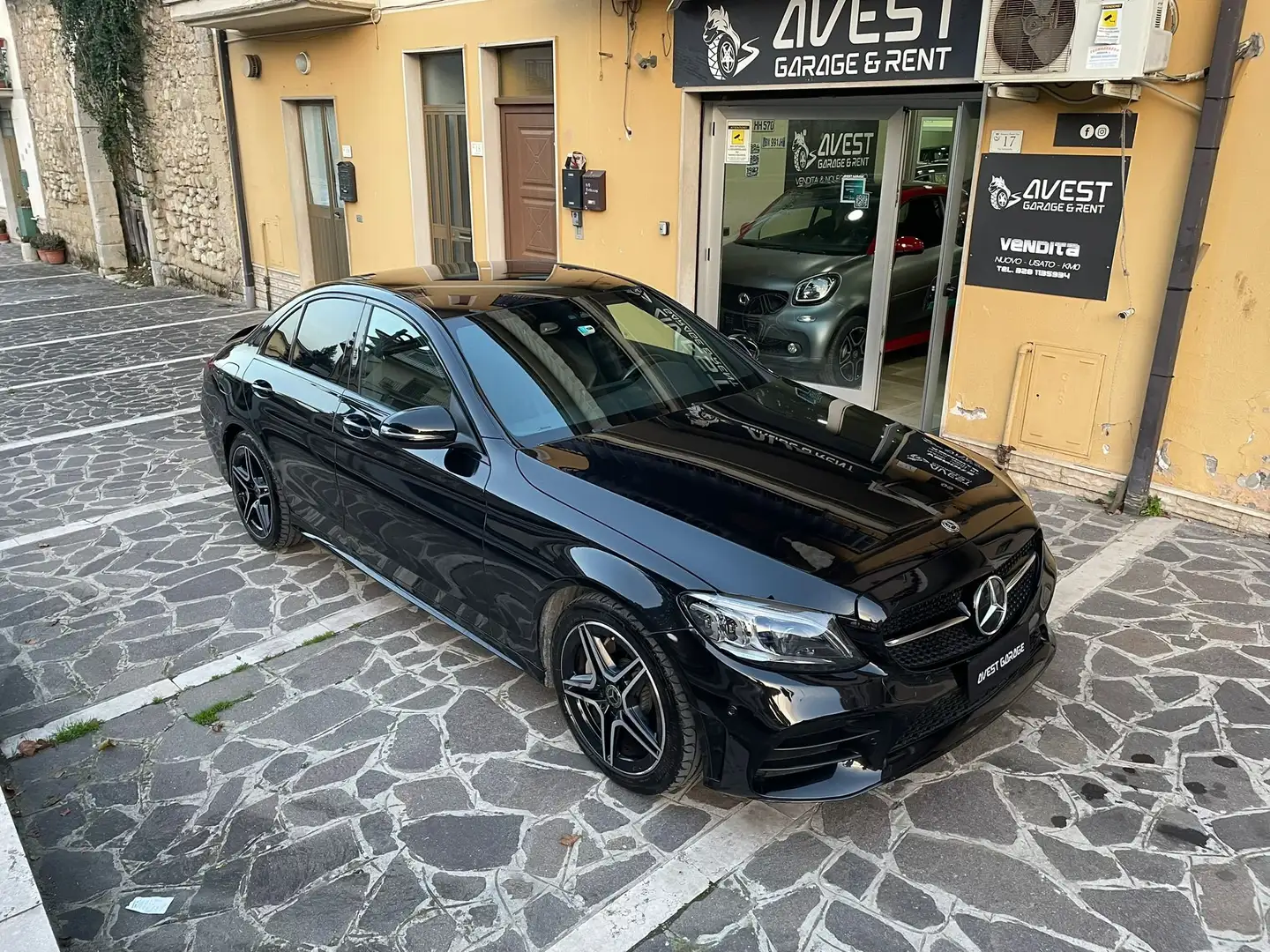 Mercedes-Benz C 200 C 200 d Premium AMG Night Pack Noir - 2