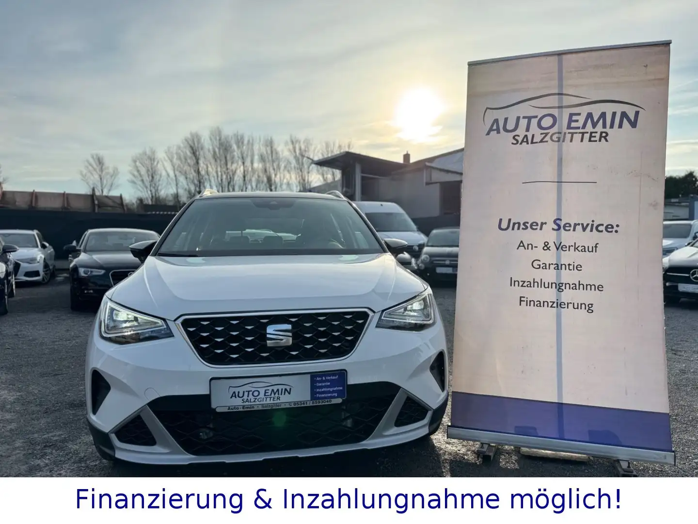 SEAT Arona 1.0 TSI Xperience *1.HAND,LED!* Blanc - 2