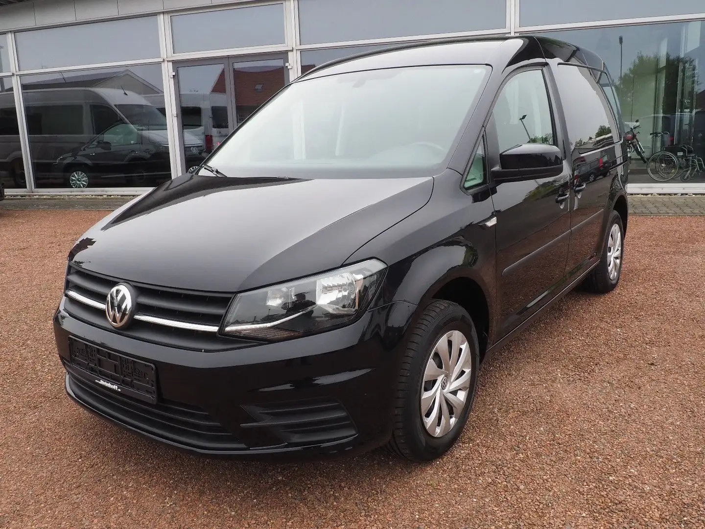Volkswagen Caddy Klima Kamera Rollstuhlgerecht/Wenderampe Schwarz - 2
