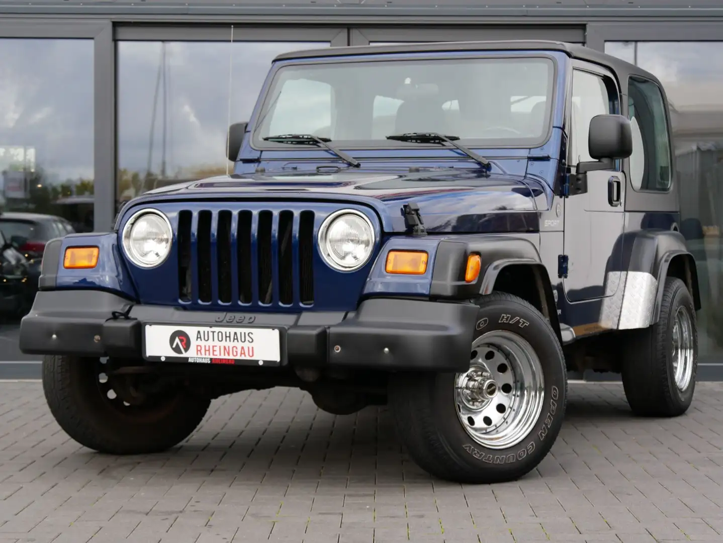 Jeep Wrangler 2,4 Sport Hard Top ROSTFREI TOP Blau - 1