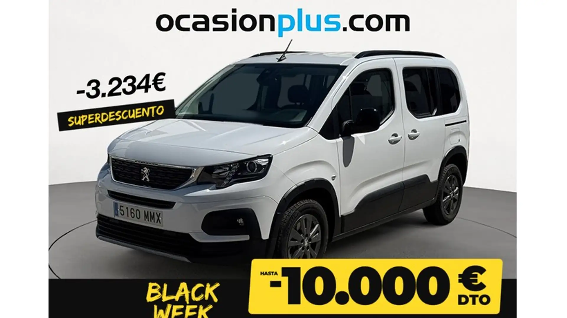 Peugeot Rifter 1.5BlueHDi S&S Standard Allure 100 Weiß - 1