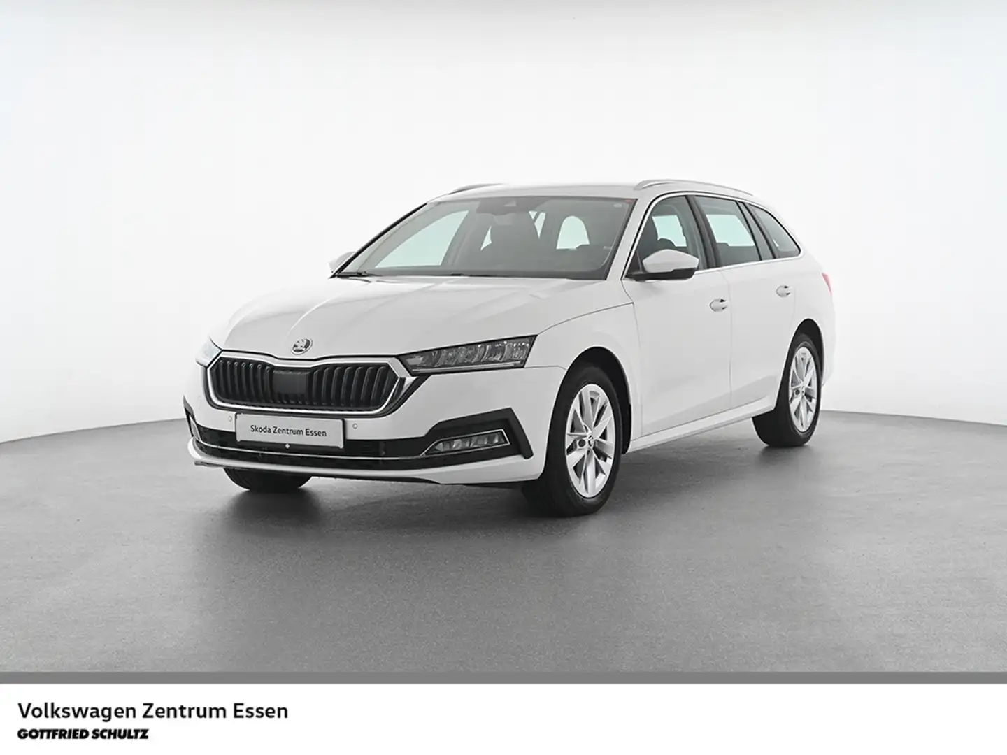 Skoda Octavia Combi Style TDI DSG LED AHK Navi Sitzhzg Weiß - 1