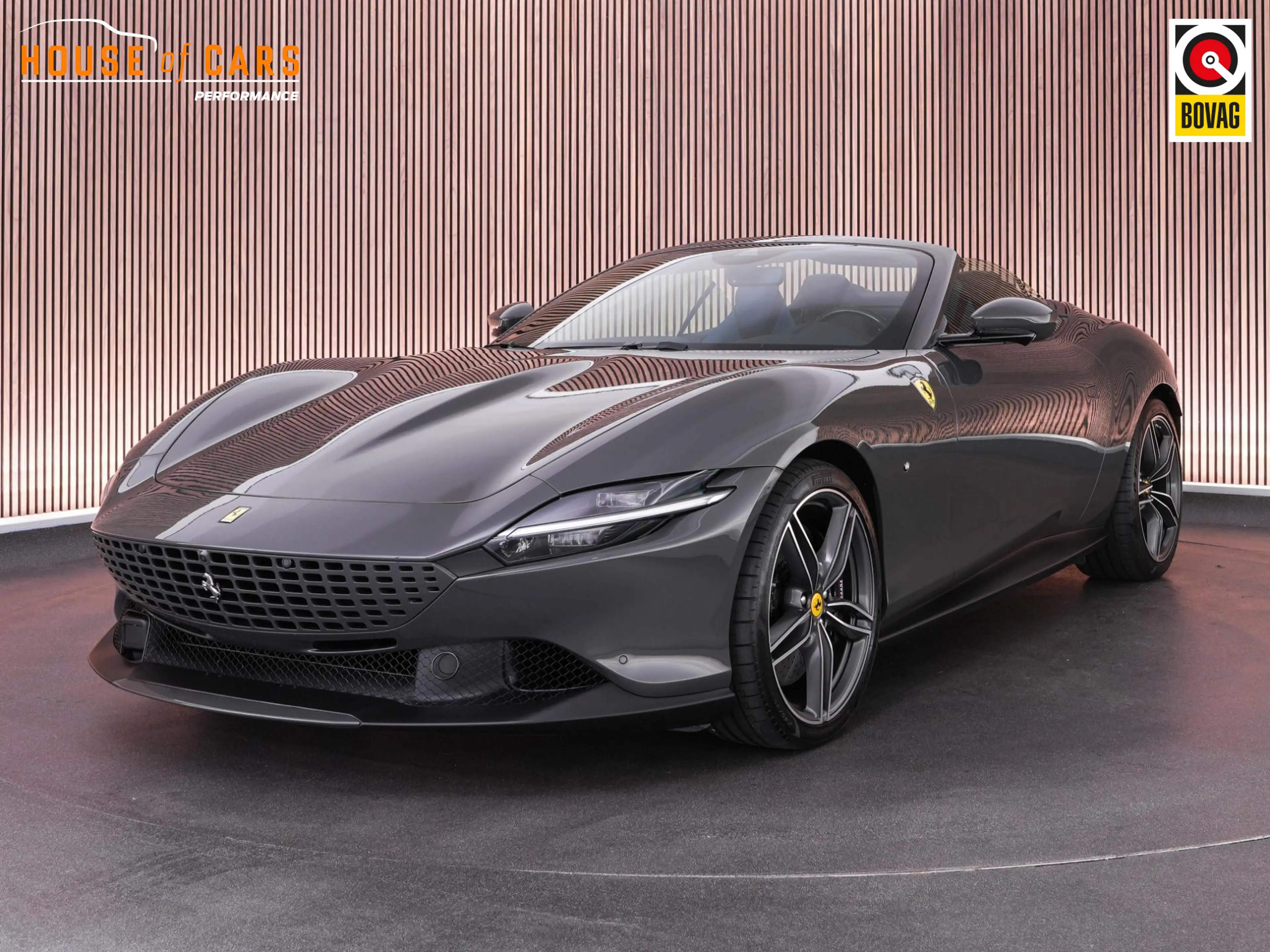 Ferrari Roma Spider 3.9 V8 |PPF|Grigio Scuro|360 camera|carbon