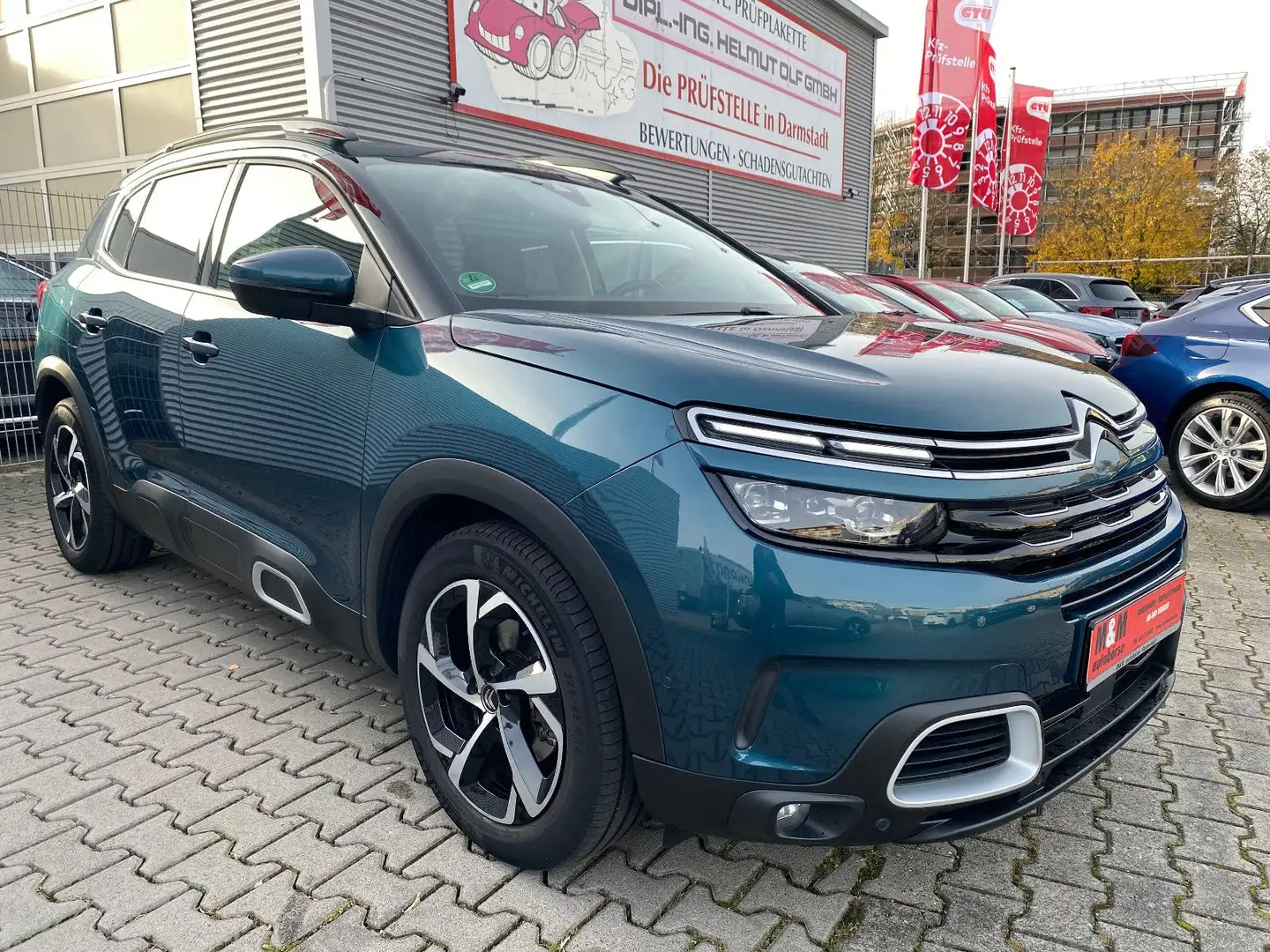 Citroen C5 Aircross Shine ACC/Pano/Nav/AHK/Assistenz/Kam Blau - 2