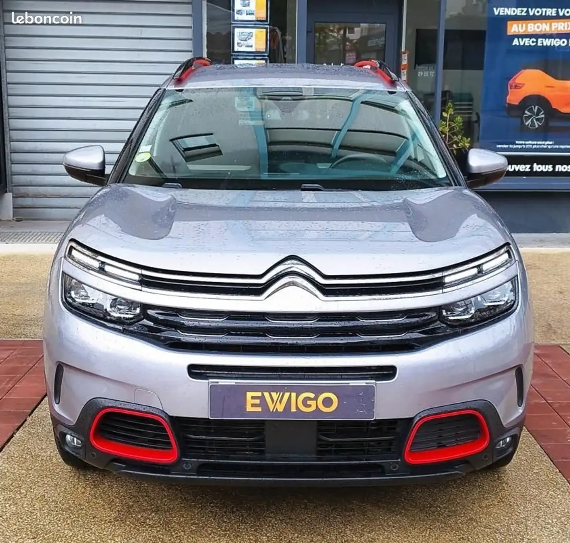 Citroen C5 Aircross Citroën 1.5 BLUEHDI 130 SHINE PACK EAT BV Gris - 2