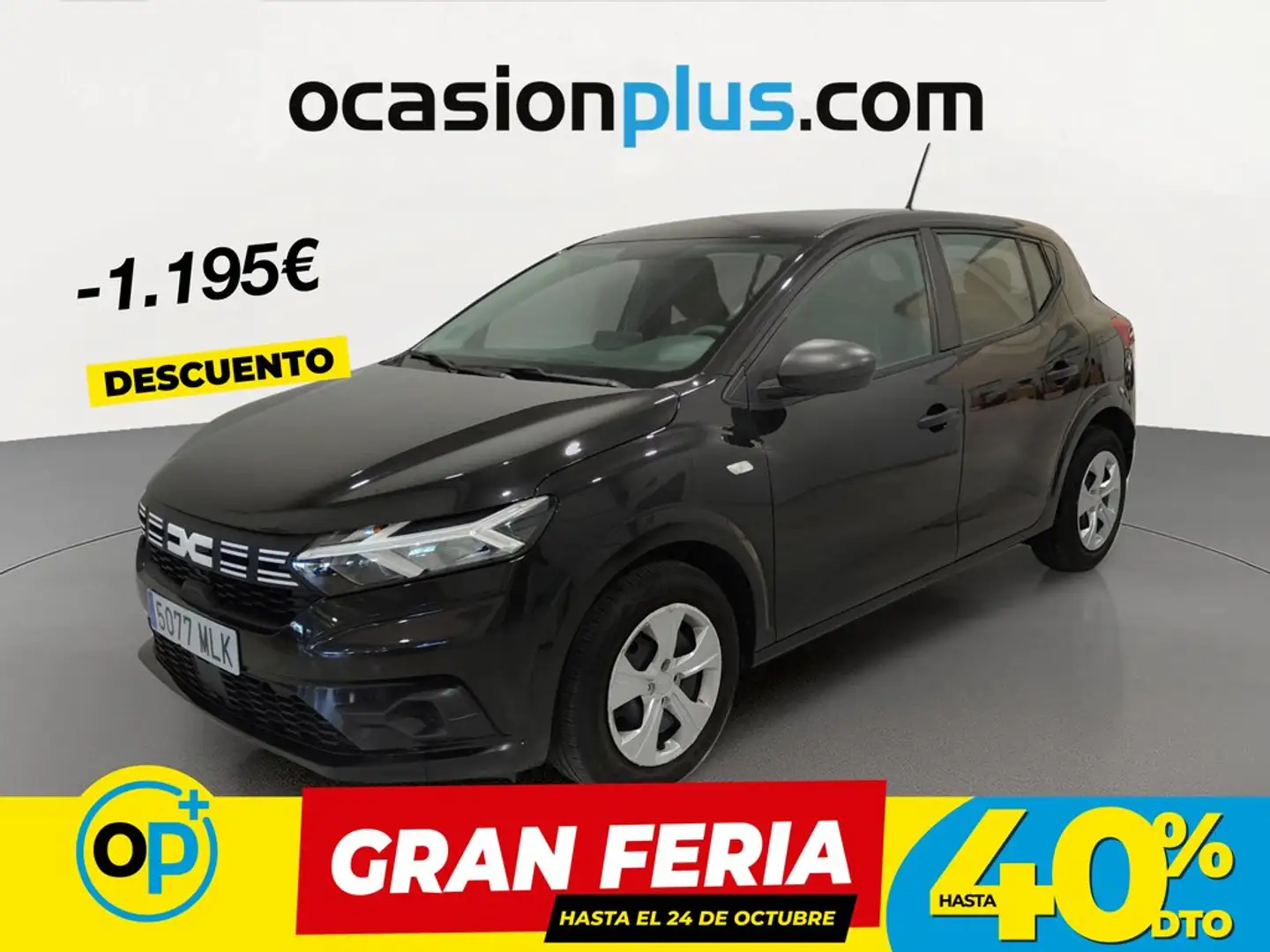 Dacia Sandero TCe Essential 67kW Negro - 1
