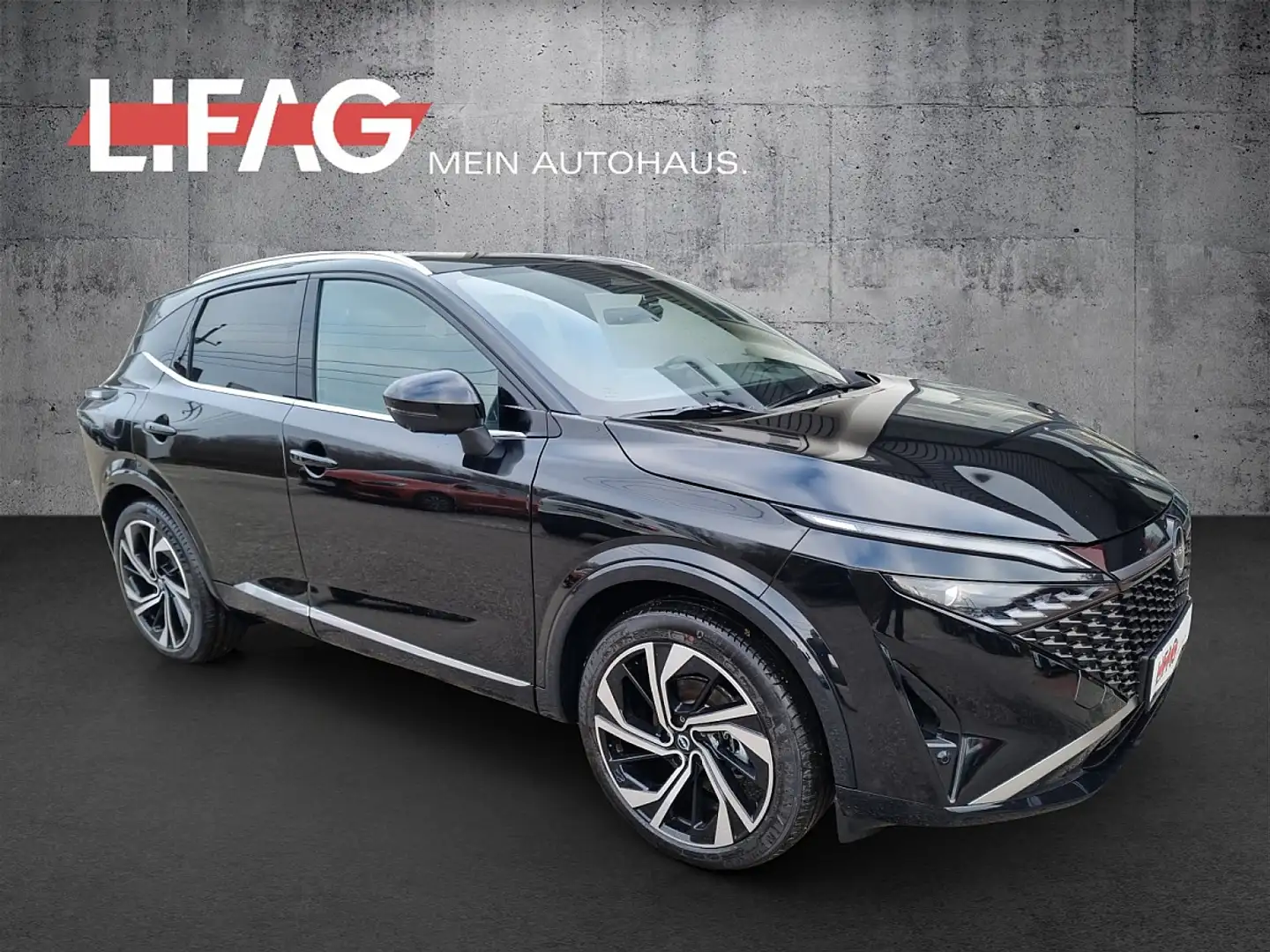 Nissan Qashqai 1,3 DIG-T MHEV Tekna+ Xtronic *ab €37.990,- Schwarz - 1